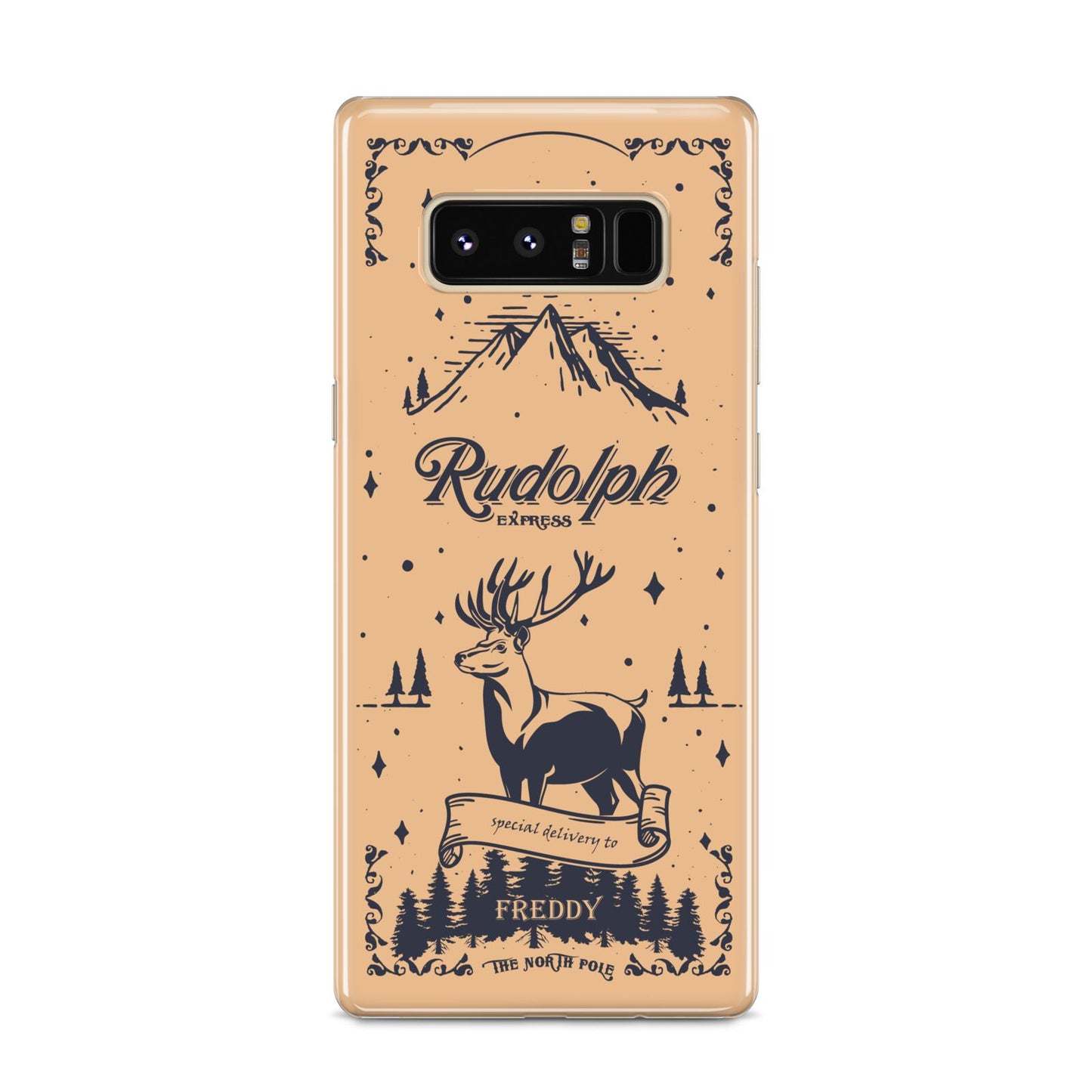 Rudolph Express Personalised Samsung Galaxy S8 Case