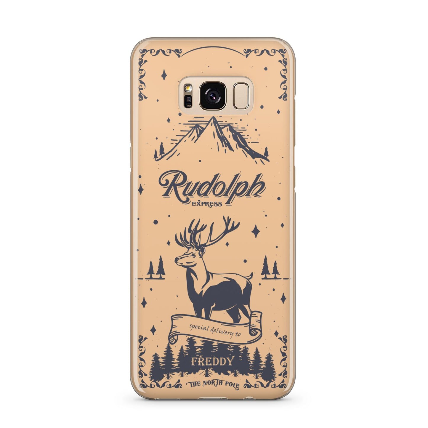 Rudolph Express Personalised Samsung Galaxy S8 Plus Case