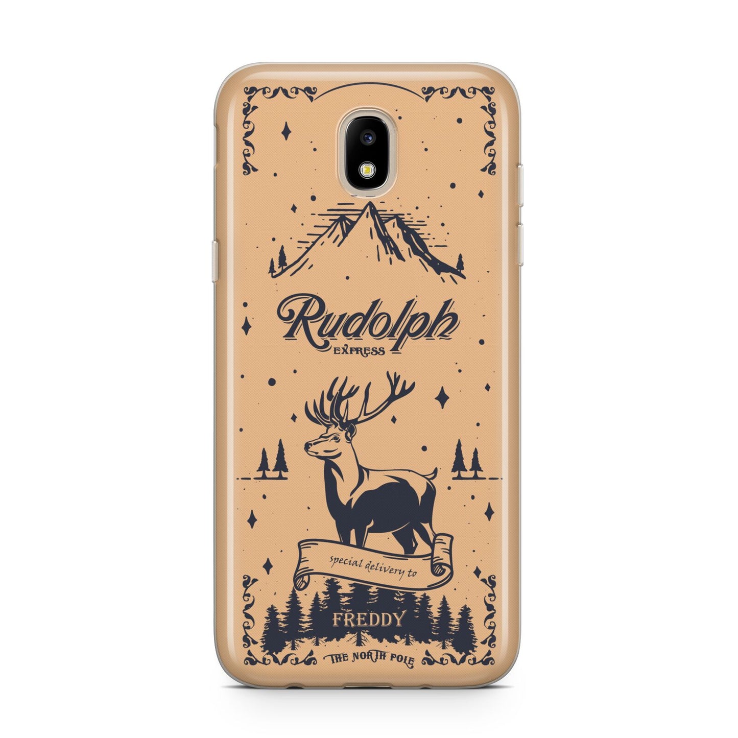 Rudolph Express Personalised Samsung J5 2017 Case