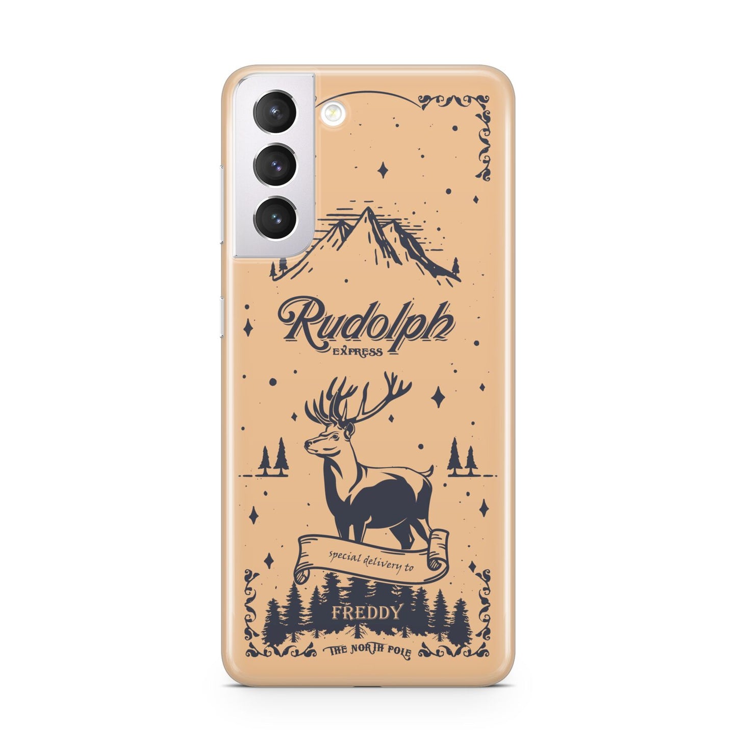 Rudolph Express Personalised Samsung S21 Case