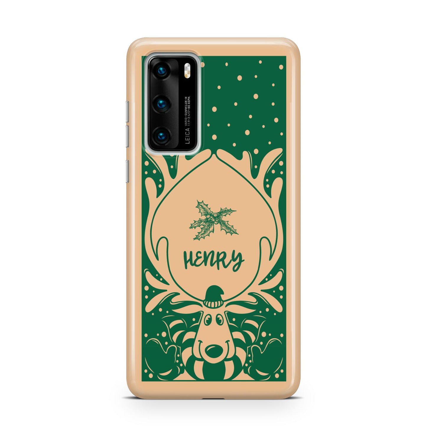 Rudolph Personalised Huawei P40 Phone Case