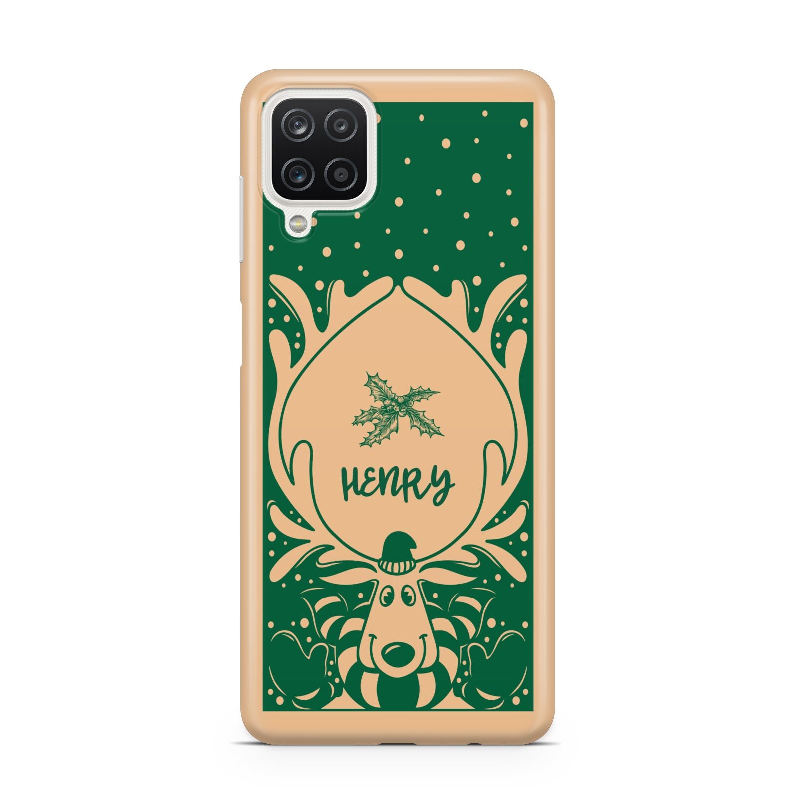 Rudolph Personalised Samsung A12 Case