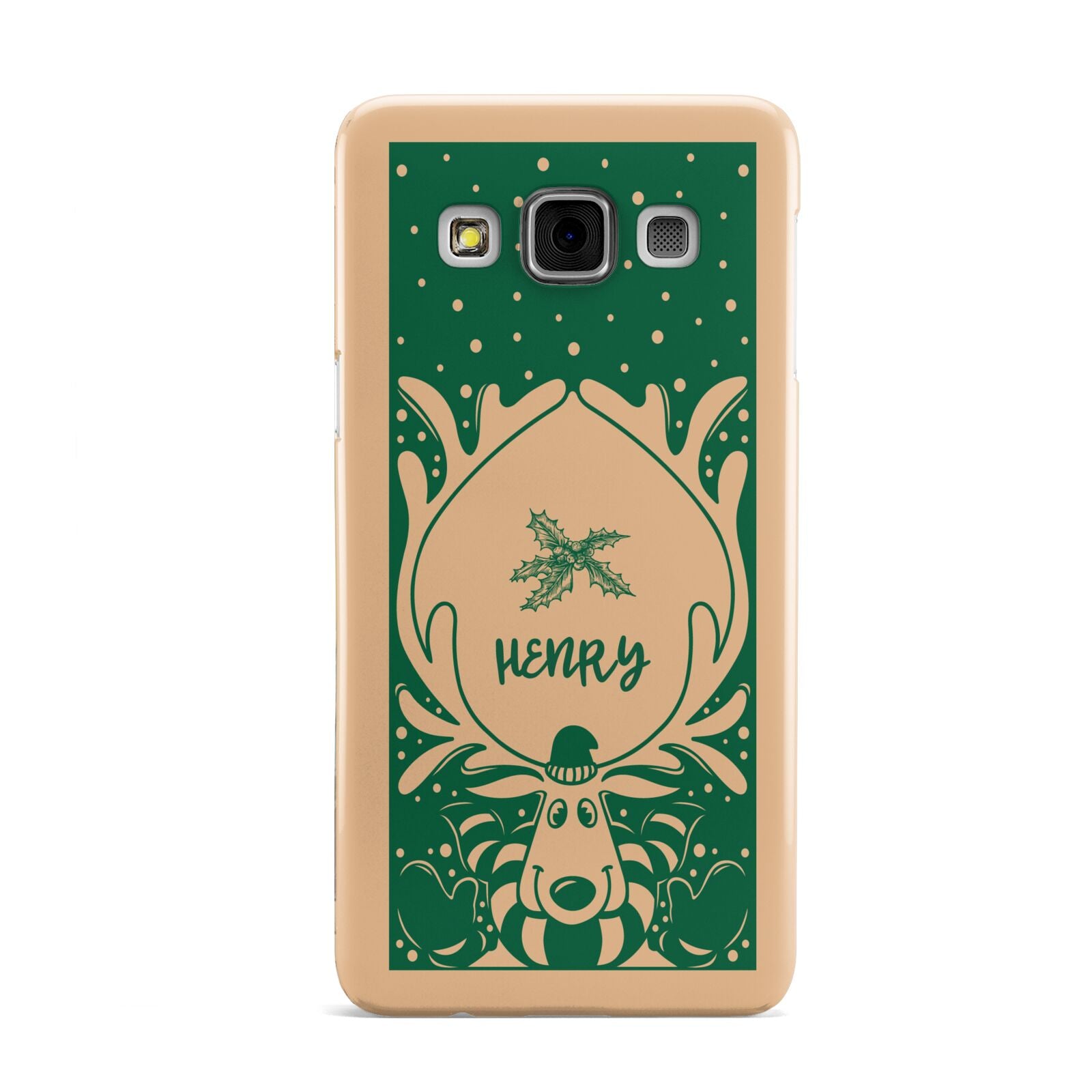 Rudolph Personalised Samsung Galaxy A3 Case