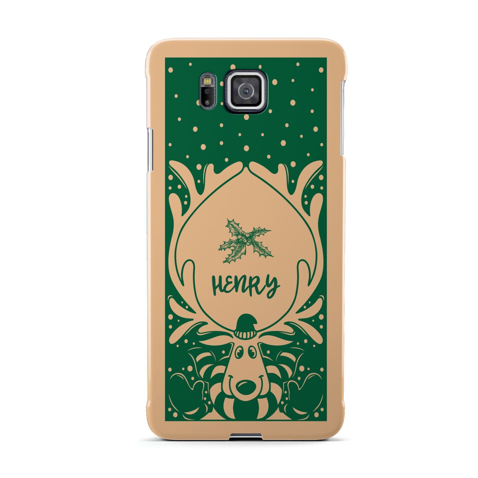 Rudolph Personalised Samsung Galaxy Alpha Case