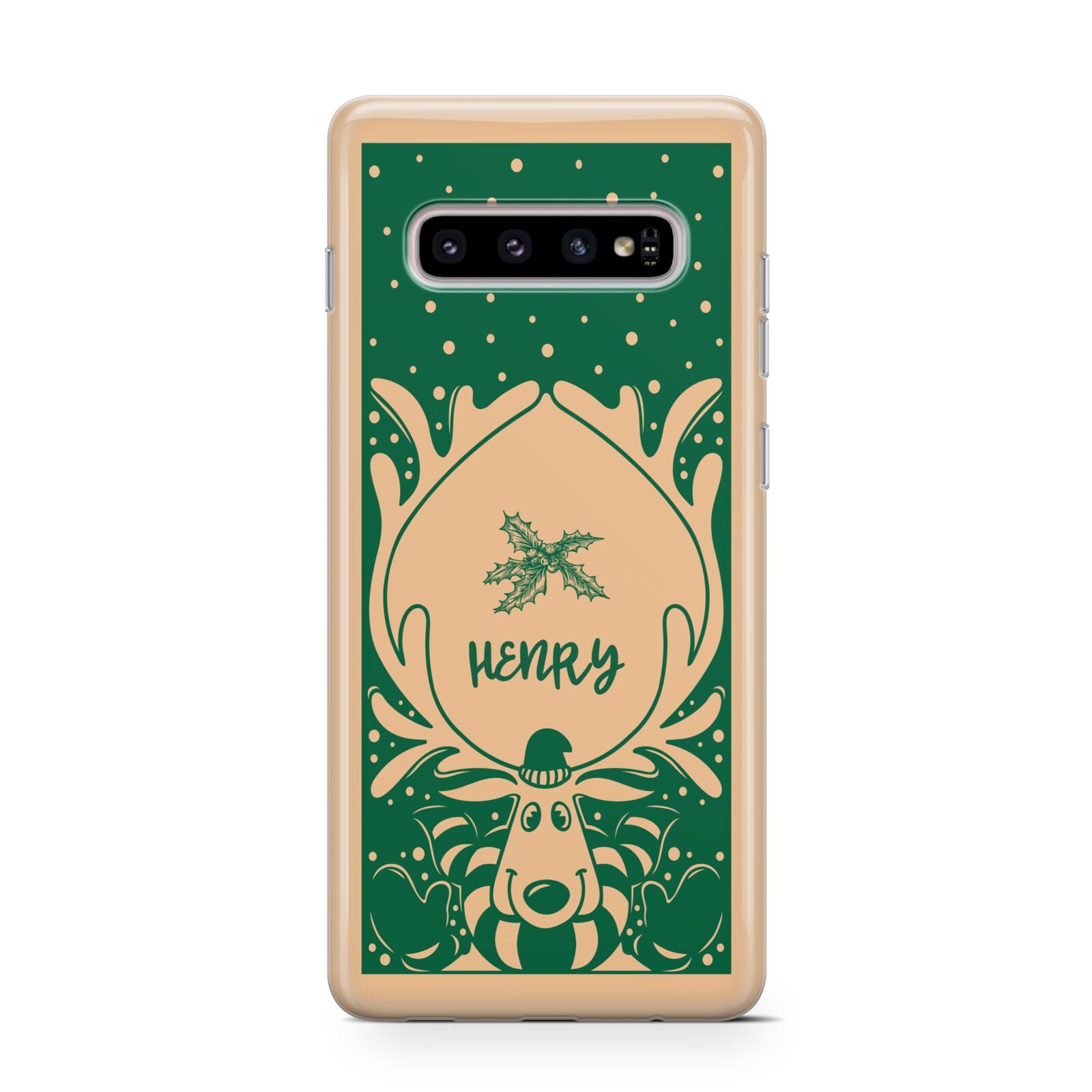 Rudolph Personalised Samsung Galaxy S10 Case