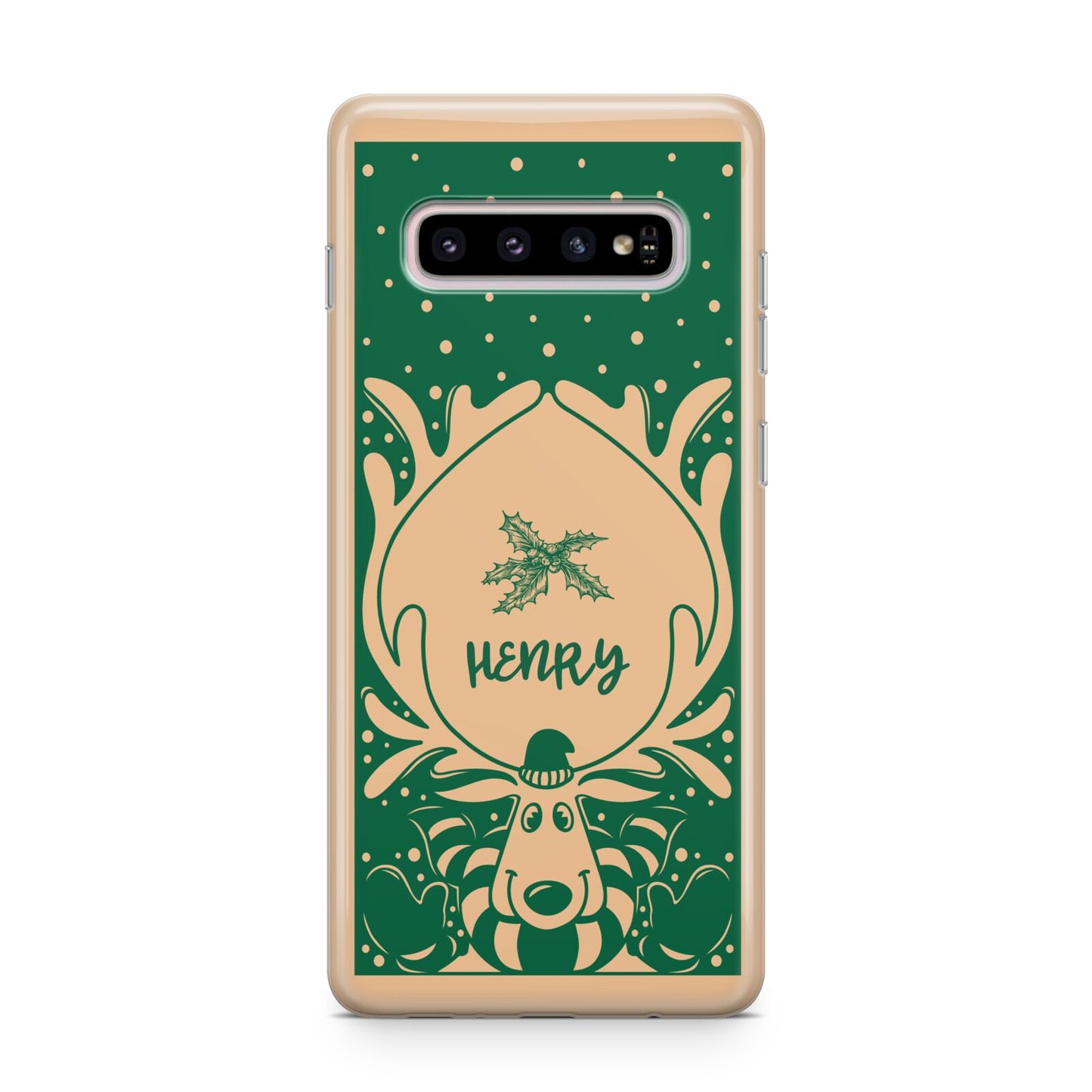 Rudolph Personalised Samsung Galaxy S10 Plus Case