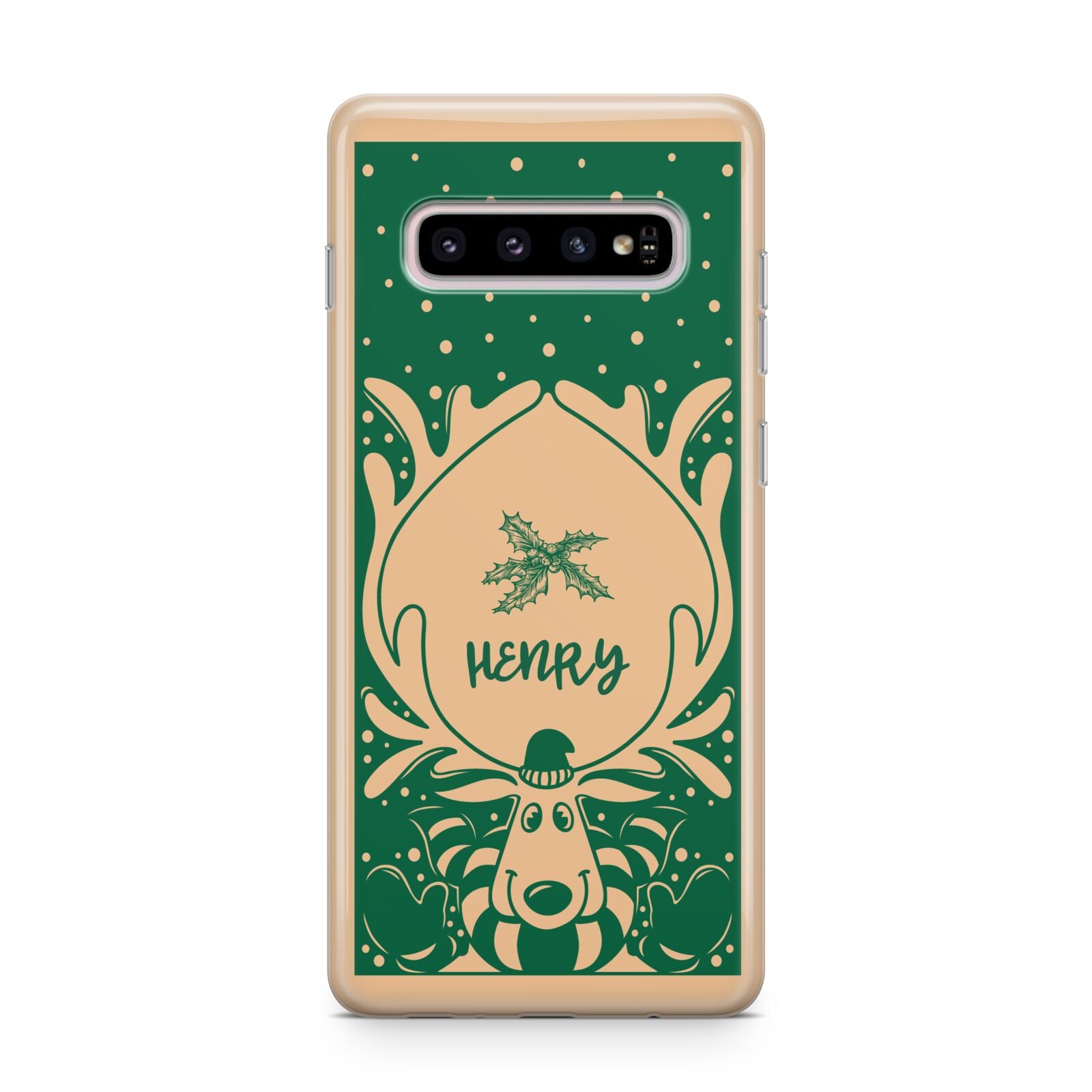 Rudolph Personalised Samsung Galaxy S10 Plus Case