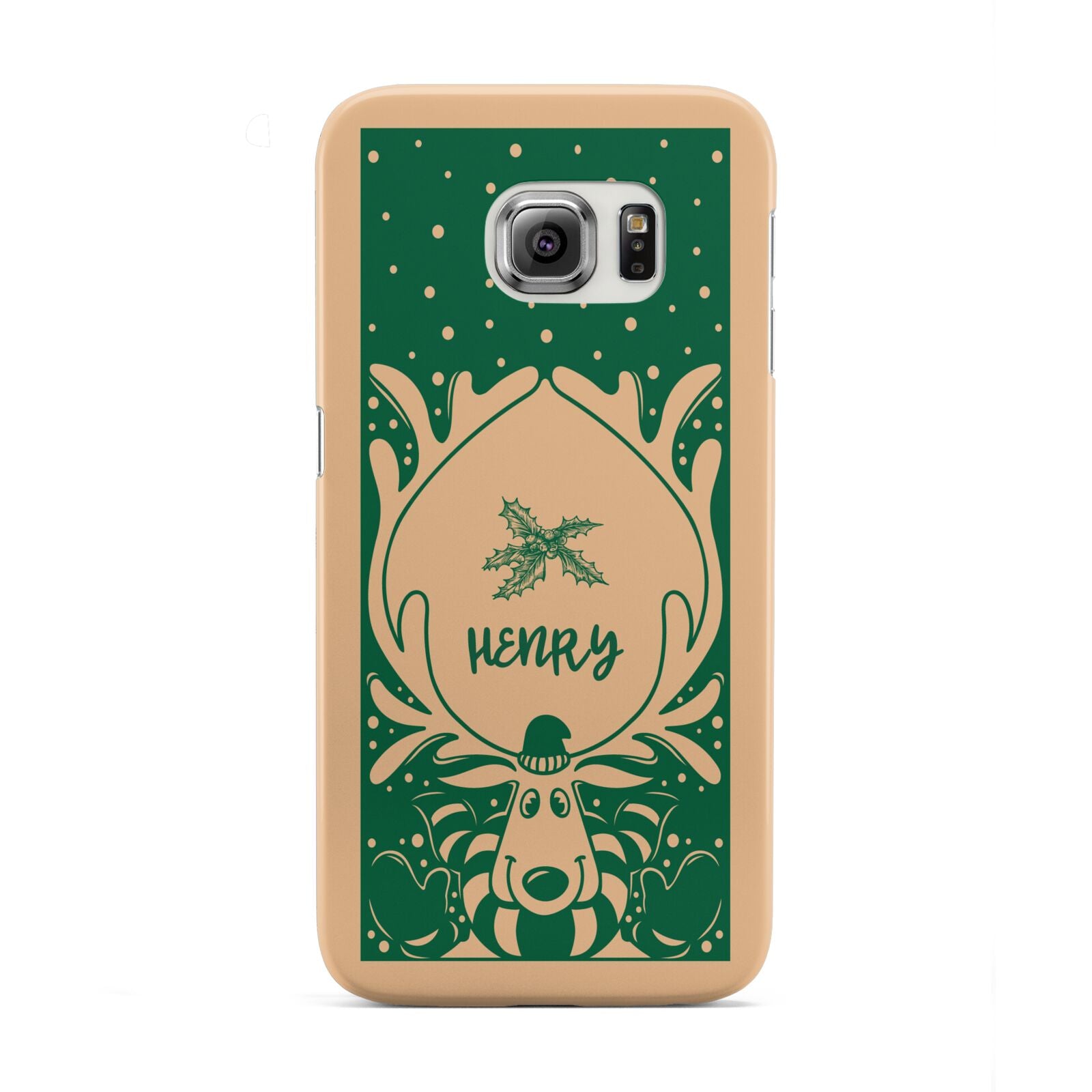 Rudolph Personalised Samsung Galaxy S6 Edge Case