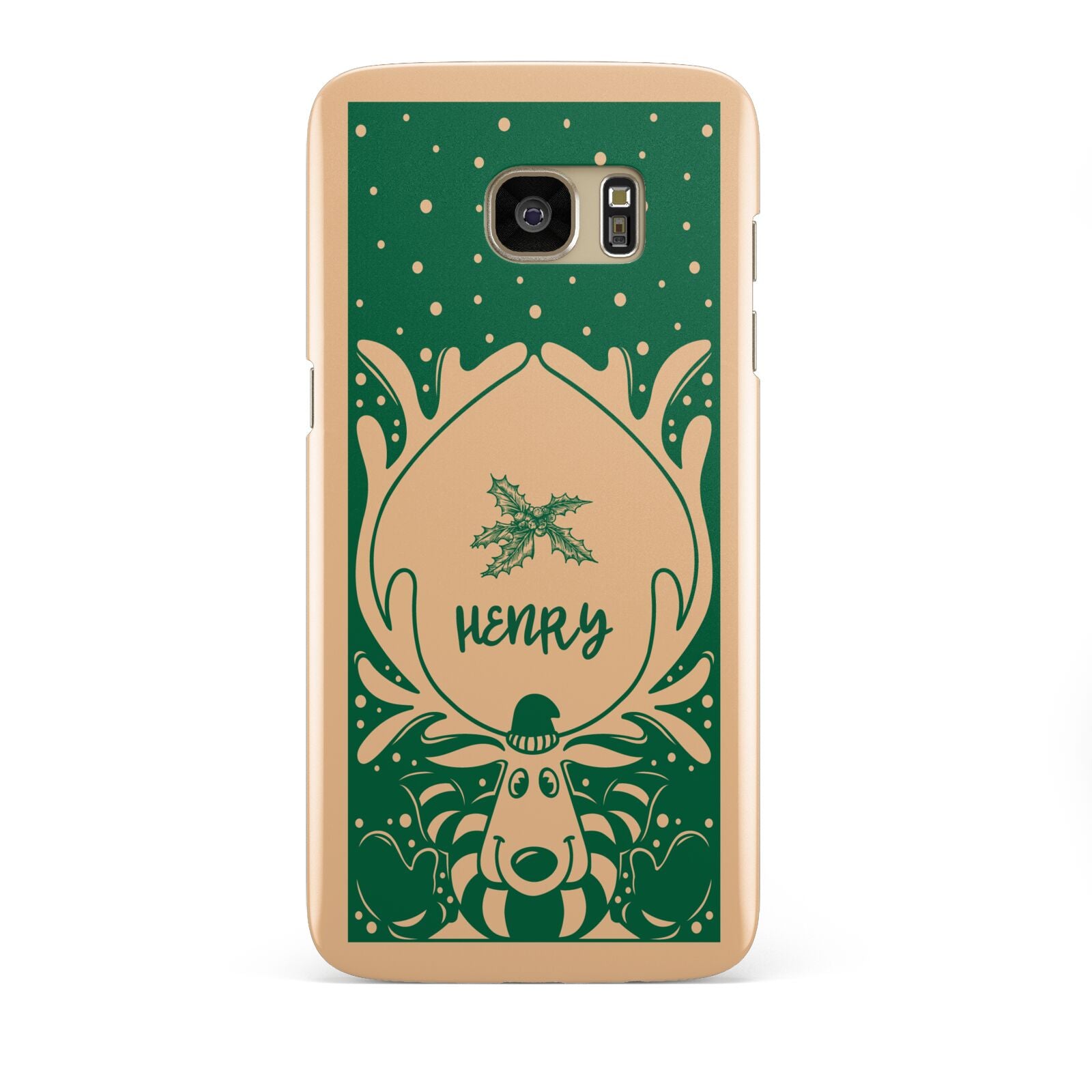 Rudolph Personalised Samsung Galaxy S7 Edge Case