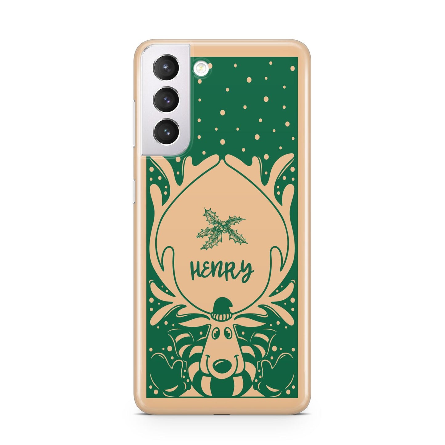 Rudolph Personalised Samsung S21 Case