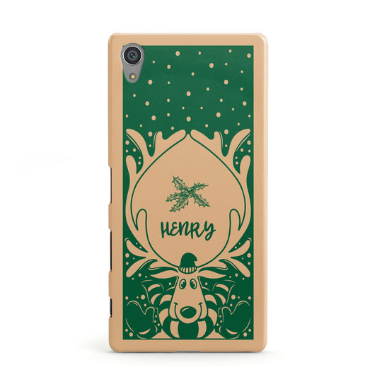 Rudolph Personalised Sony Xperia Case