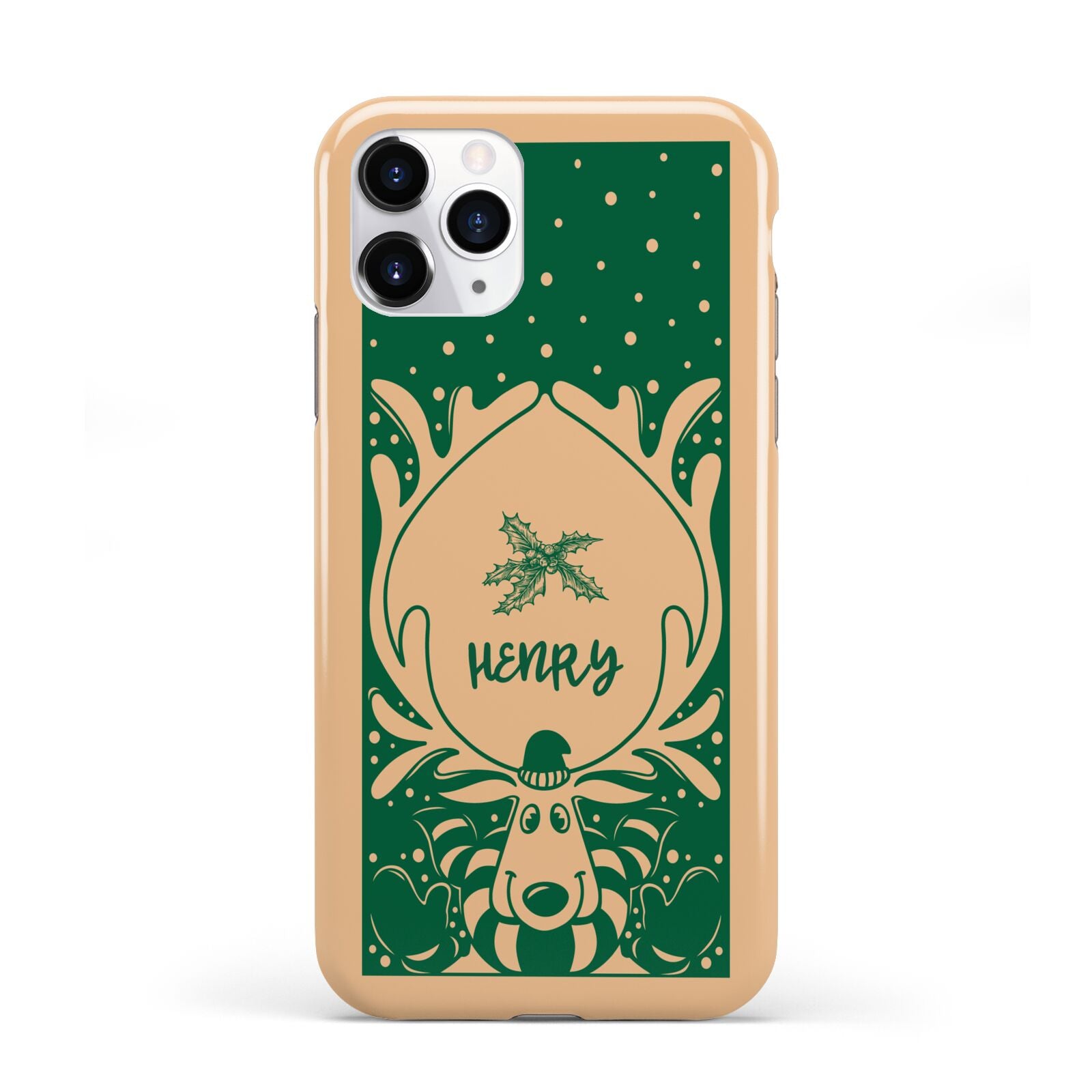 Rudolph Personalised iPhone 11 Pro 3D Tough Case