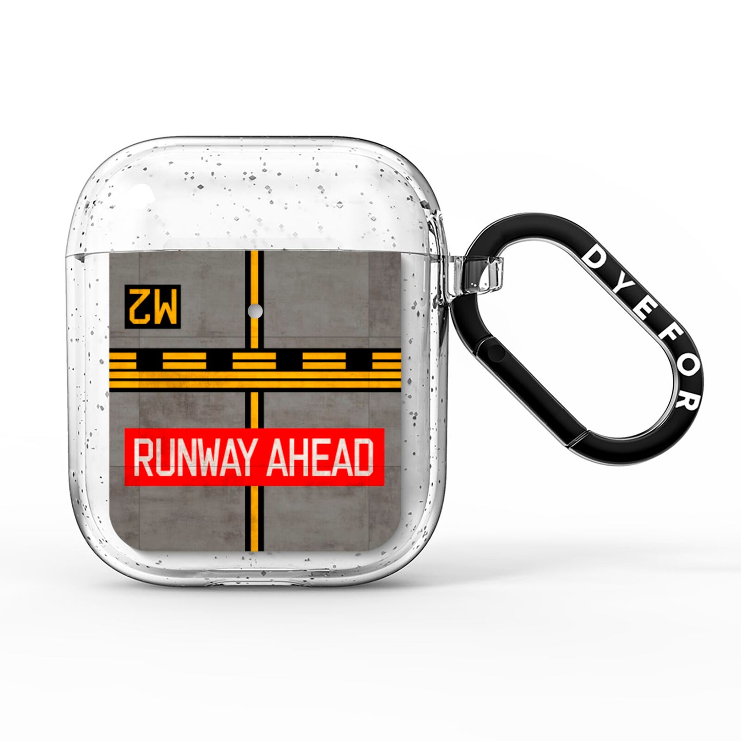 Runway Ahead AirPods Glitter Case