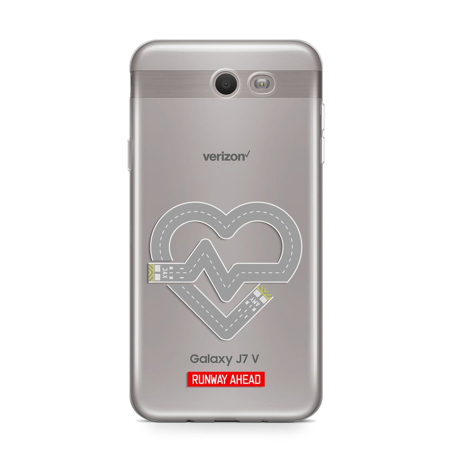 Runway Love Heart Samsung Galaxy J7 2017 Case