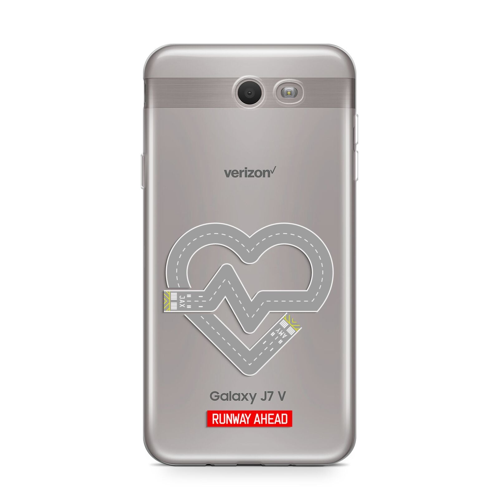 Runway Love Heart Samsung Galaxy J7 2017 Case