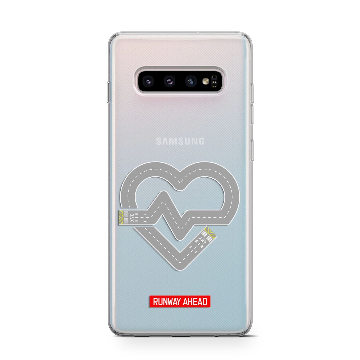 Runway Love Heart Samsung Galaxy S10 Case