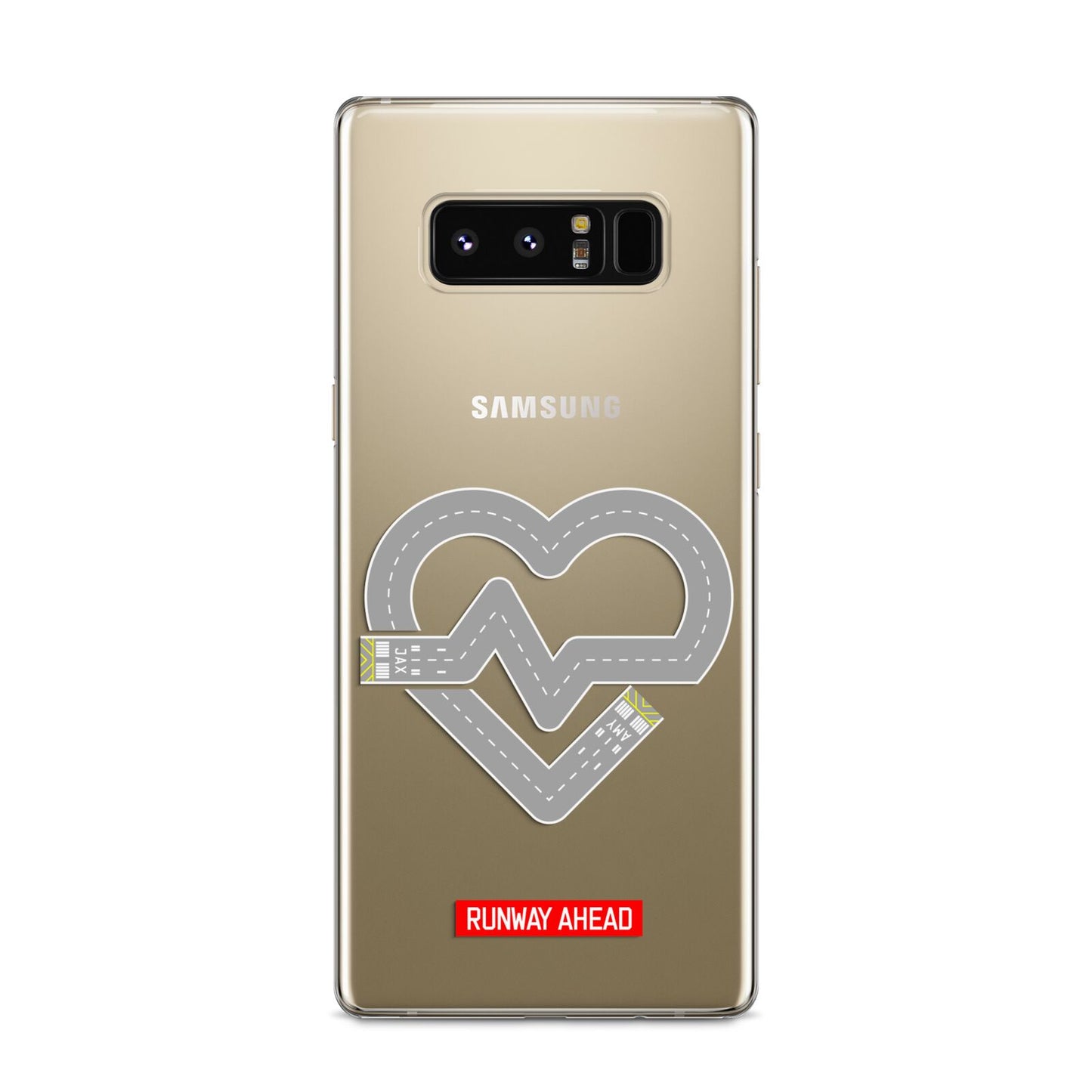 Runway Love Heart Samsung Galaxy S8 Case