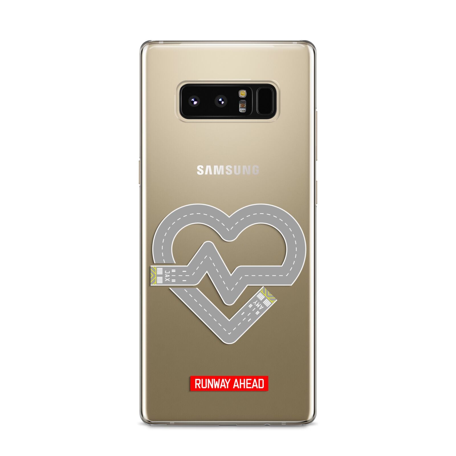 Runway Love Heart Samsung Galaxy S8 Case