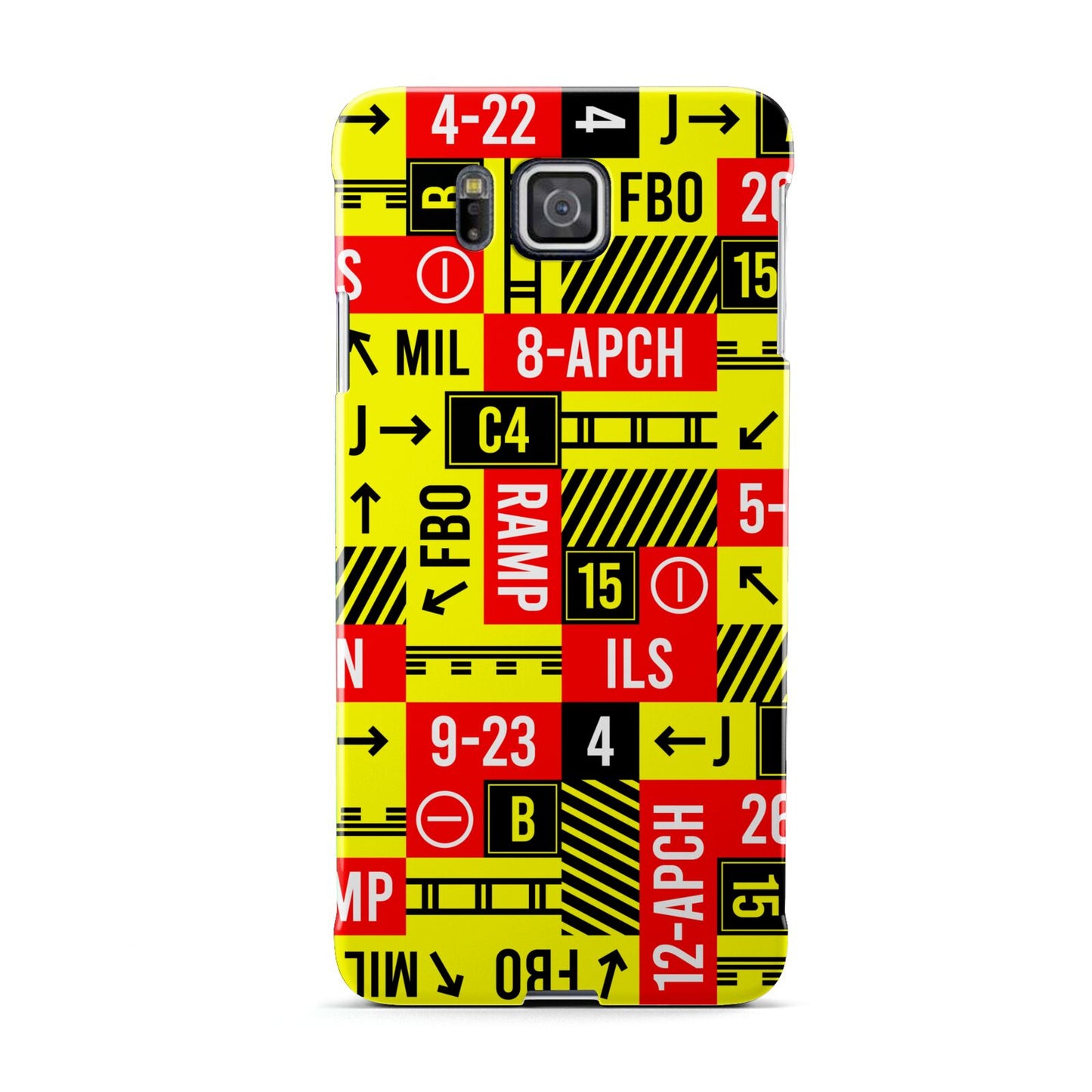 Runway Signs Samsung Galaxy Alpha Case