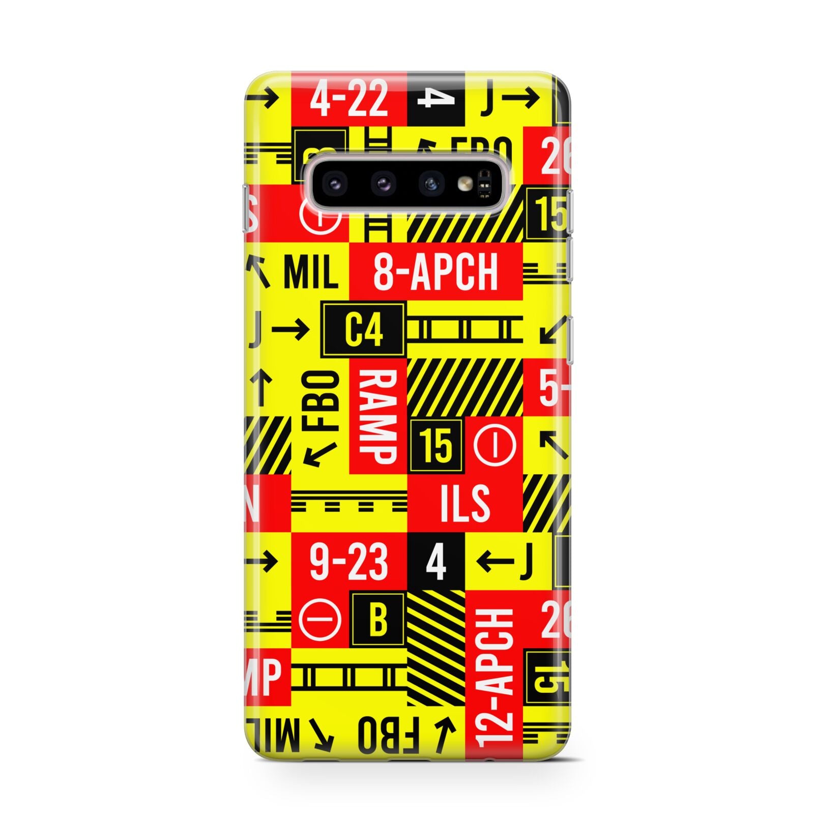 Runway Signs Samsung Galaxy S10 Case