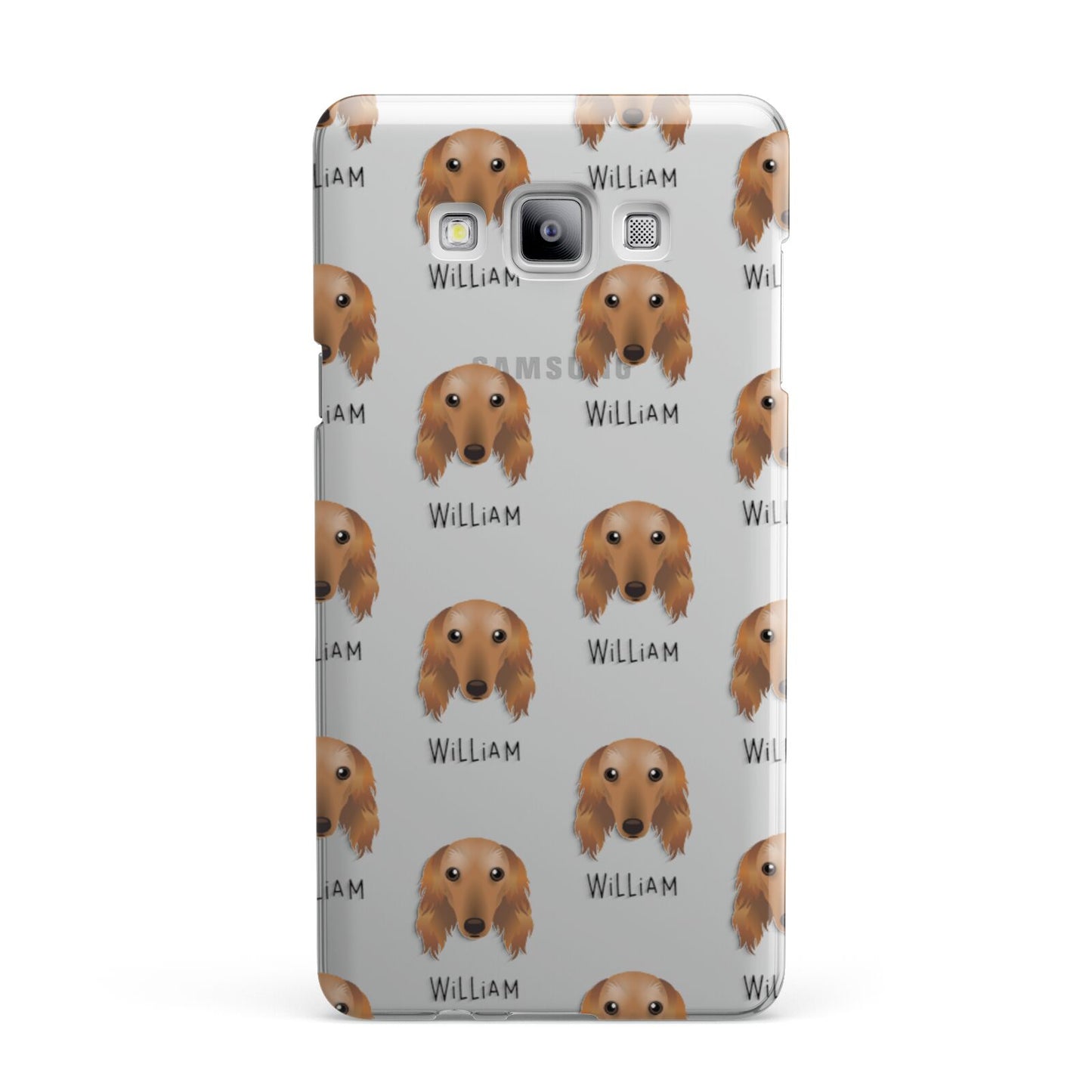 Saluki Icon with Name Samsung Galaxy A7 2015 Case