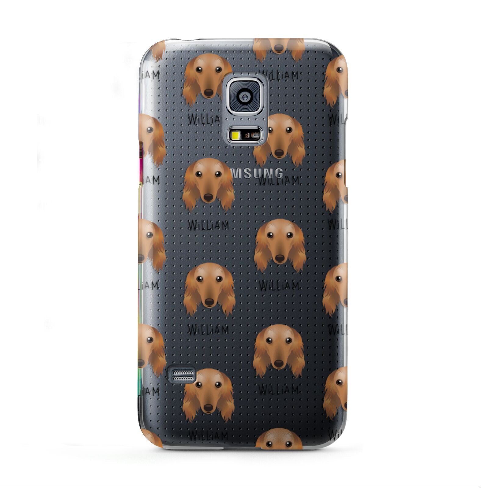 Saluki Icon with Name Samsung Galaxy S5 Mini Case