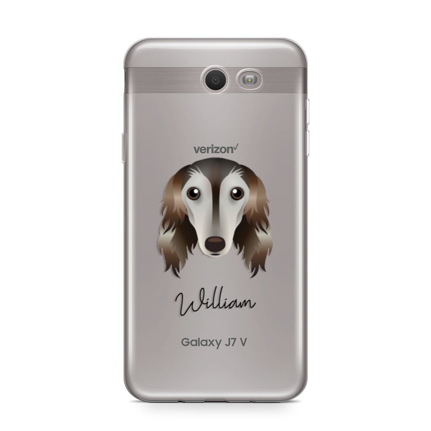 Saluki Personalised Samsung Galaxy J7 2017 Case