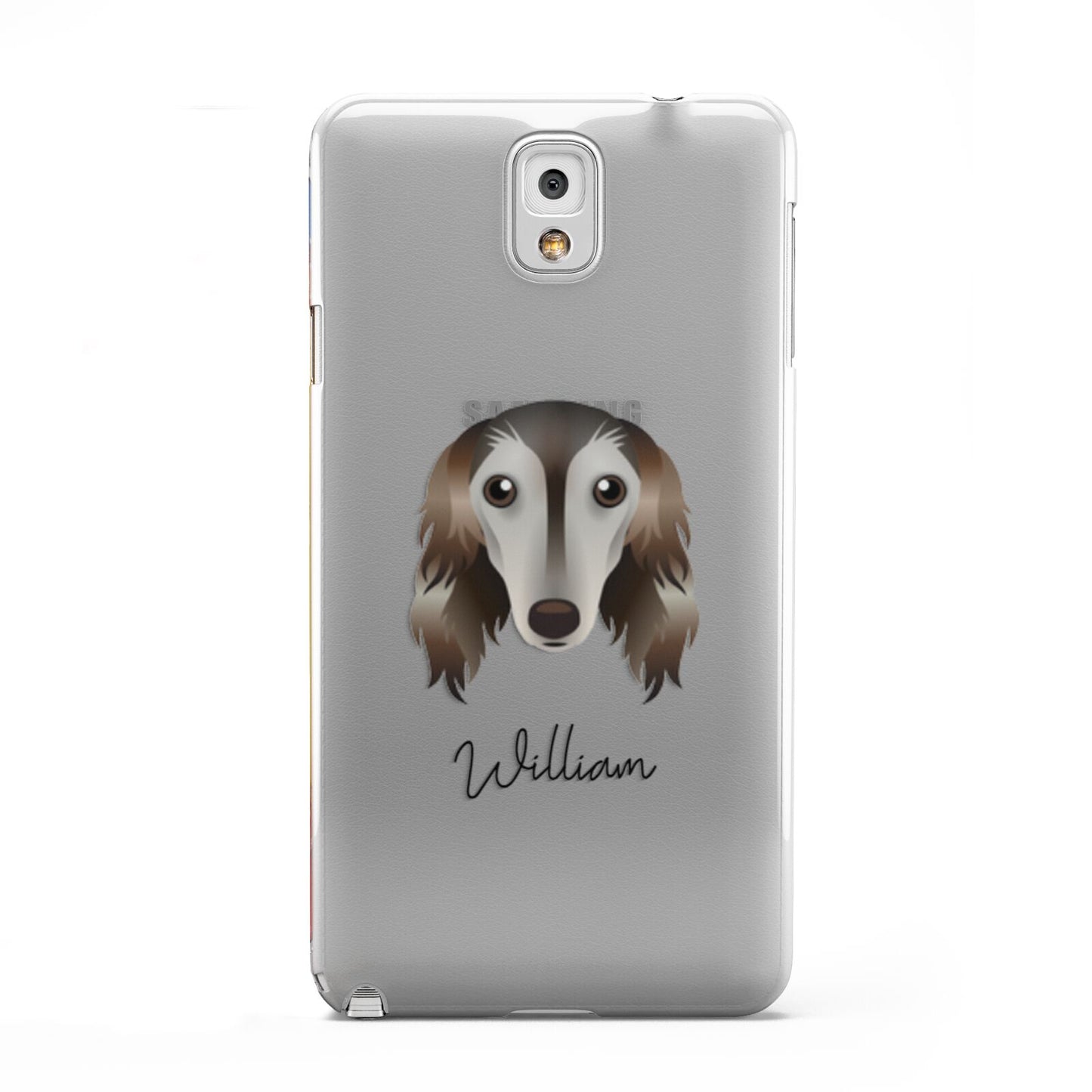 Saluki Personalised Samsung Galaxy Note 3 Case