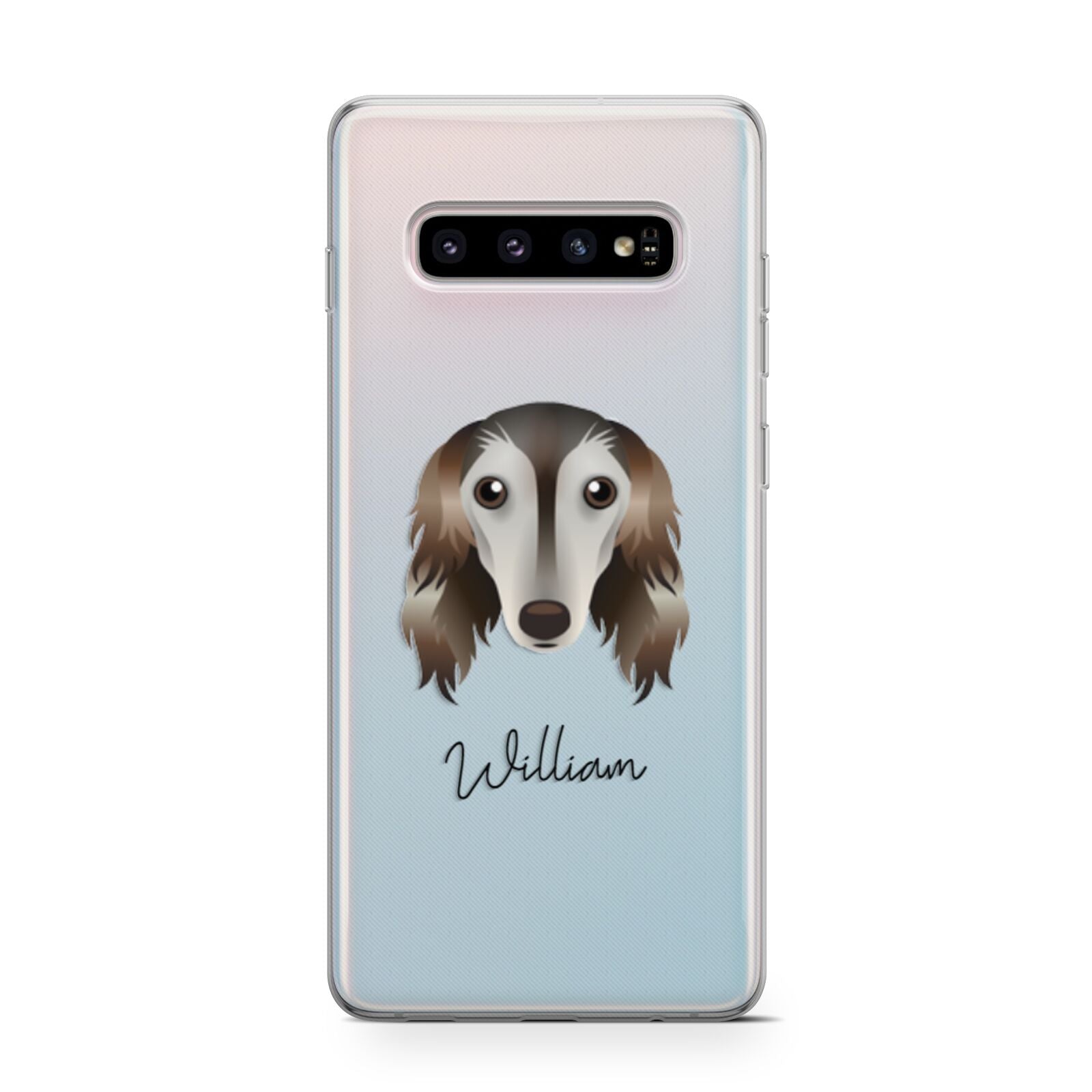 Saluki Personalised Samsung Galaxy S10 Case