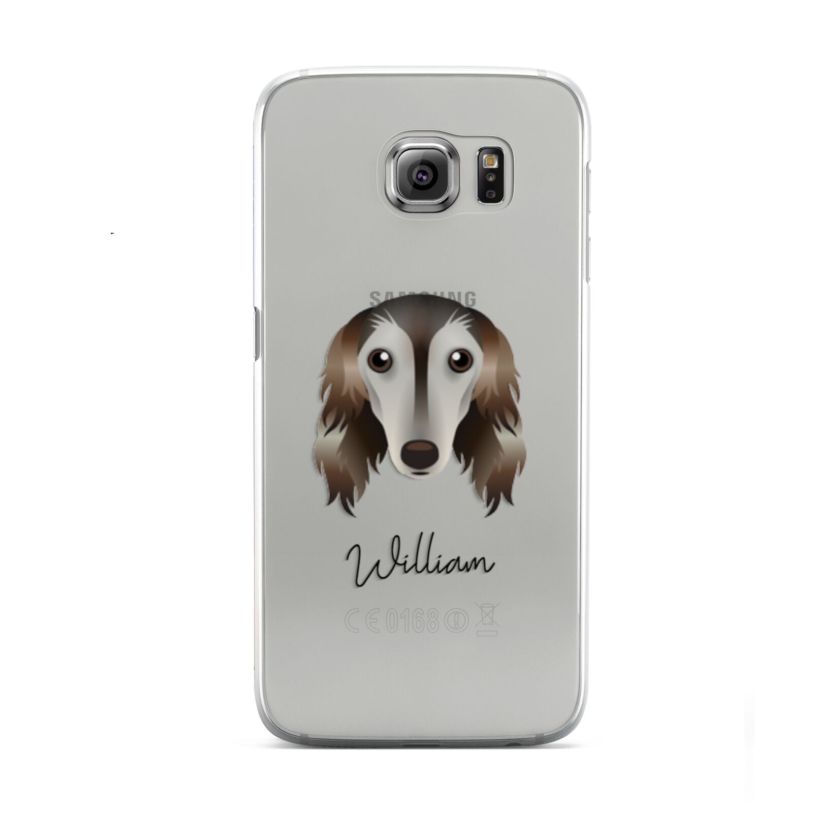 Saluki Personalised Samsung Galaxy S6 Case