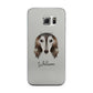 Saluki Personalised Samsung Galaxy S6 Edge Case