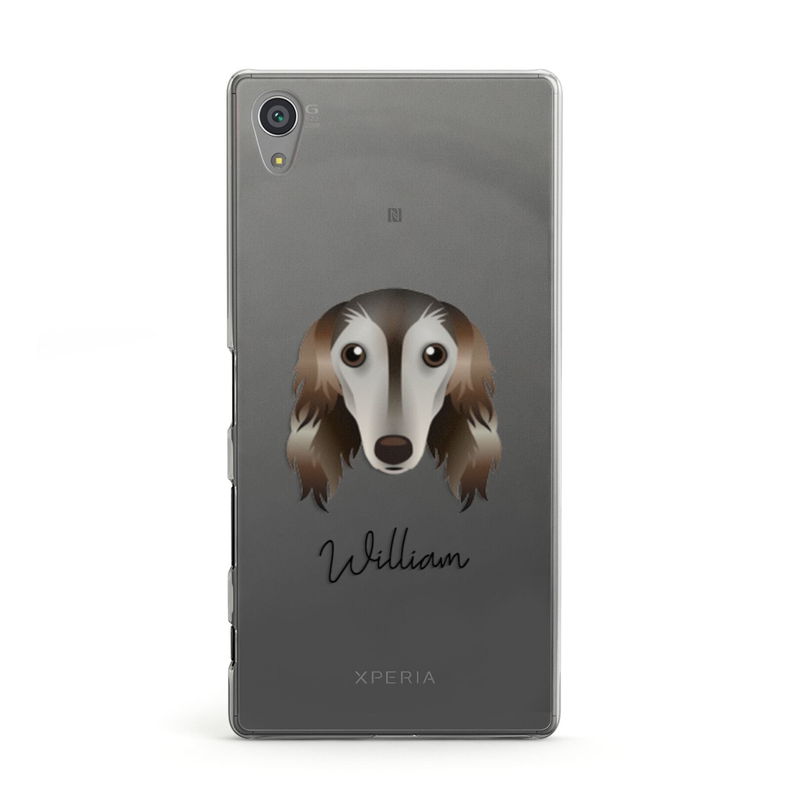 Saluki Personalised Sony Xperia Case