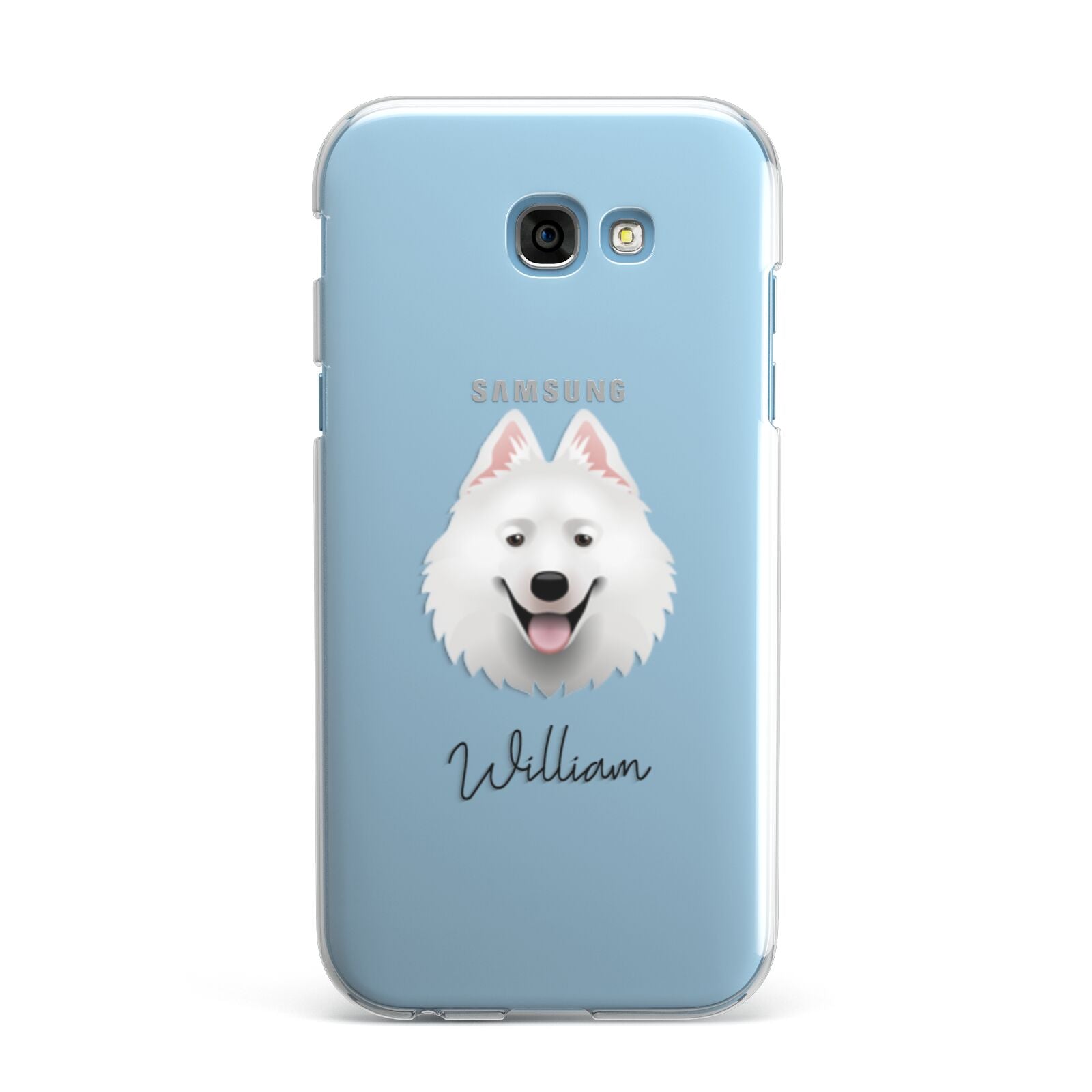 Samoyed Personalised Samsung Galaxy A7 2017 Case