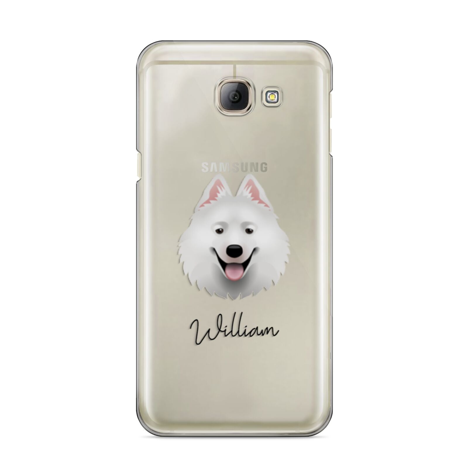 Samoyed Personalised Samsung Galaxy A8 2016 Case