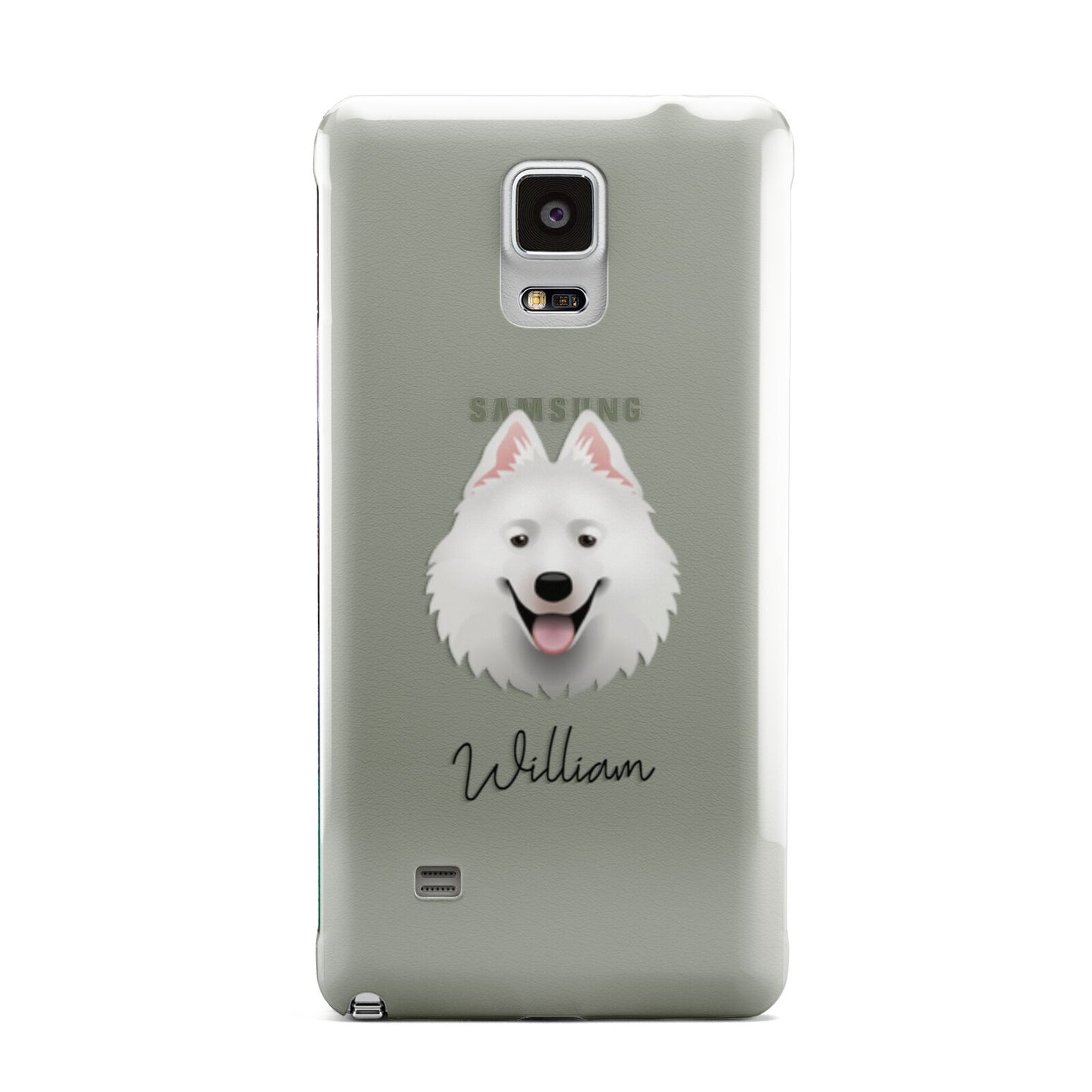 Samoyed Personalised Samsung Galaxy Note 4 Case