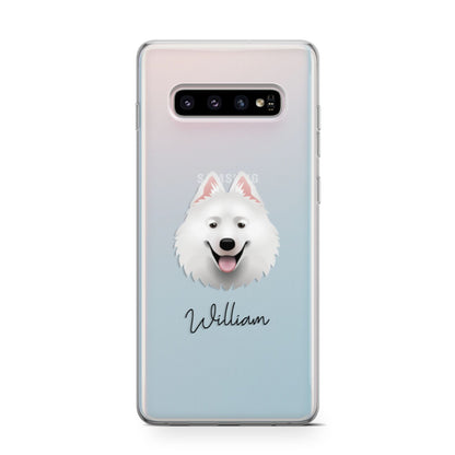 Samoyed Personalised Samsung Galaxy S10 Case