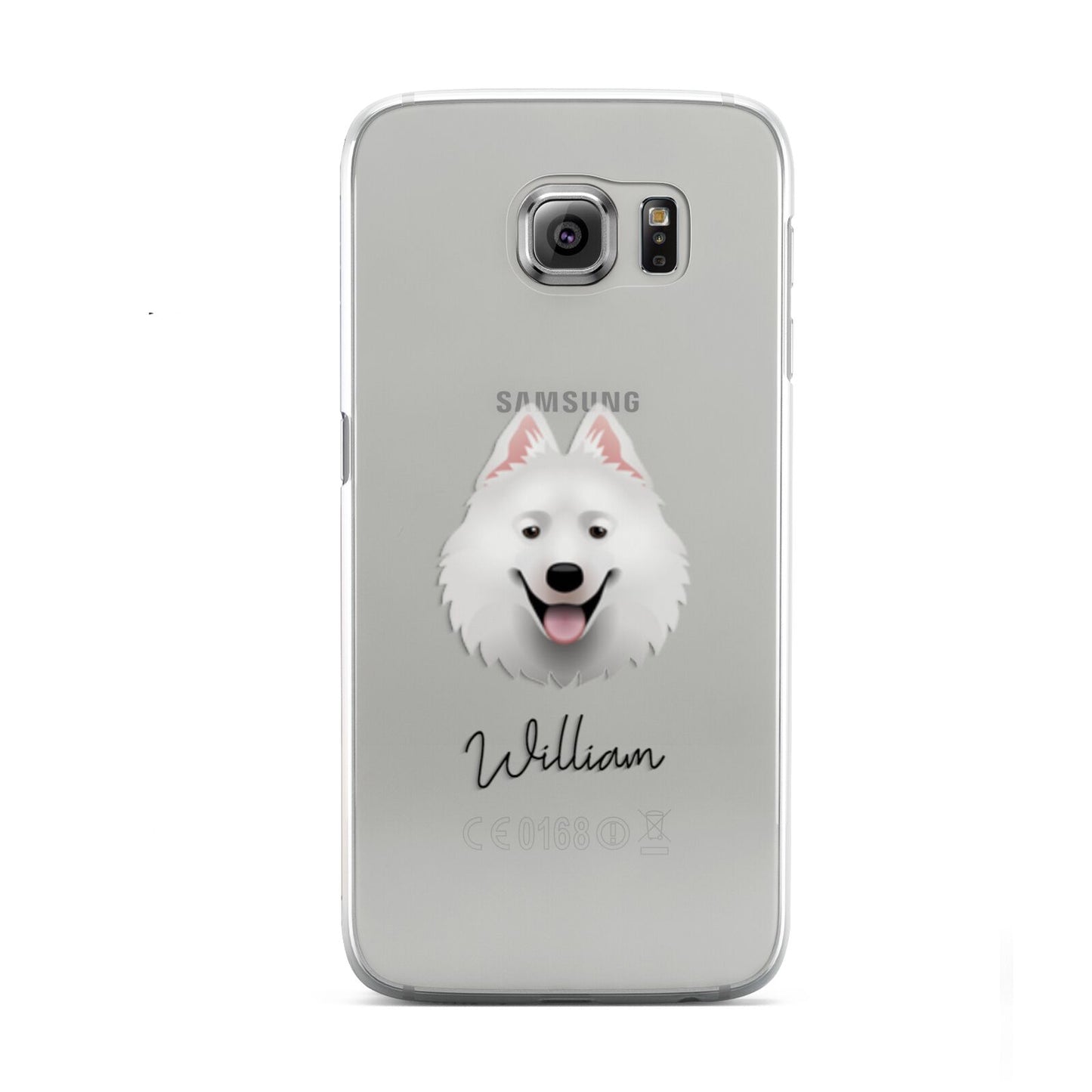 Samoyed Personalised Samsung Galaxy S6 Case