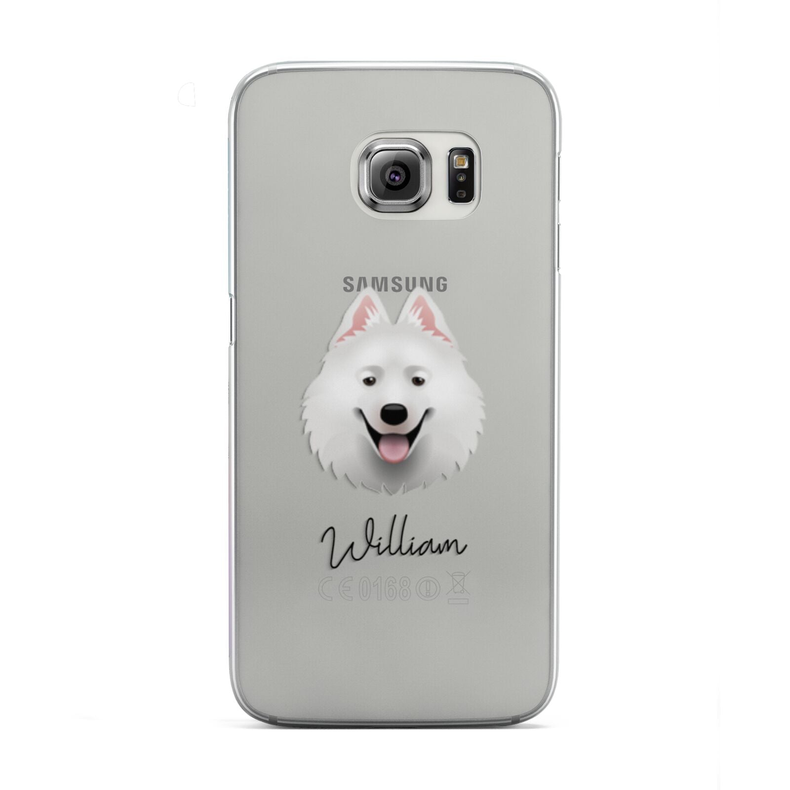 Samoyed Personalised Samsung Galaxy S6 Edge Case