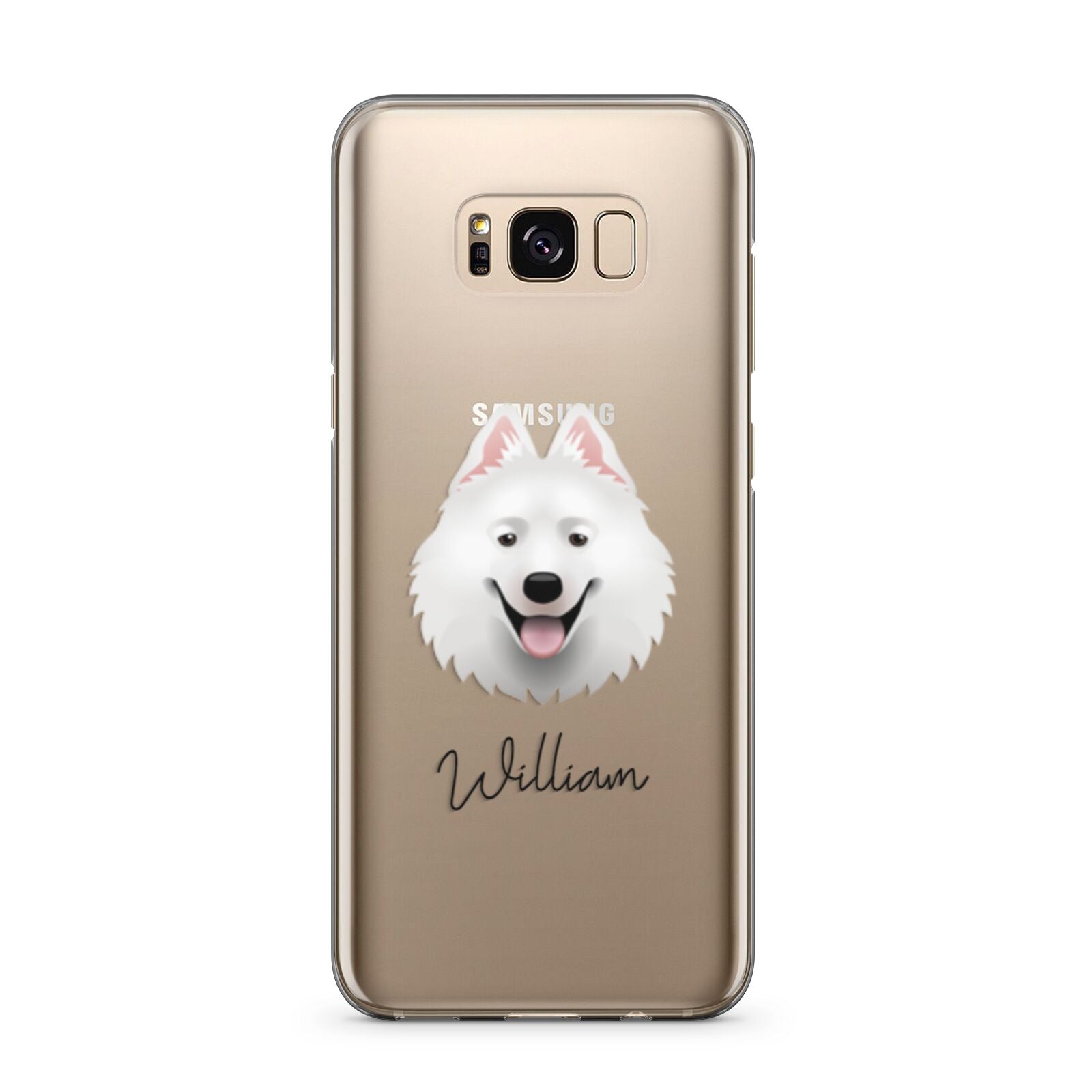 Samoyed Personalised Samsung Galaxy S8 Plus Case