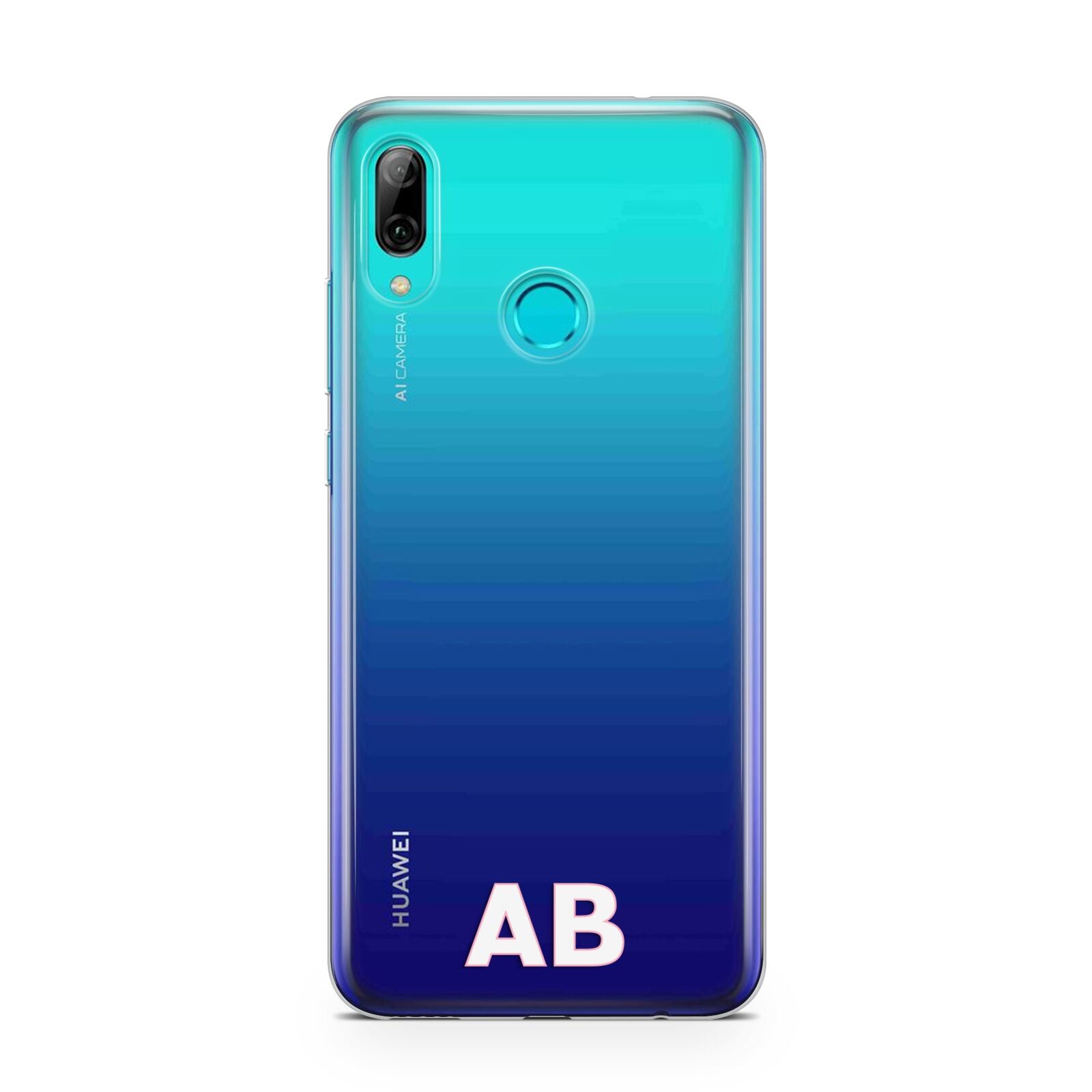 Sans Serif Initials Huawei P Smart 2019 Case