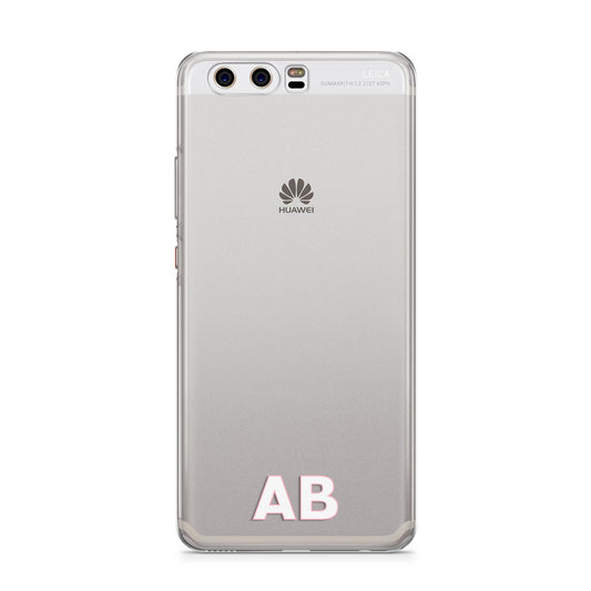 Sans Serif Initials Huawei P10 Phone Case