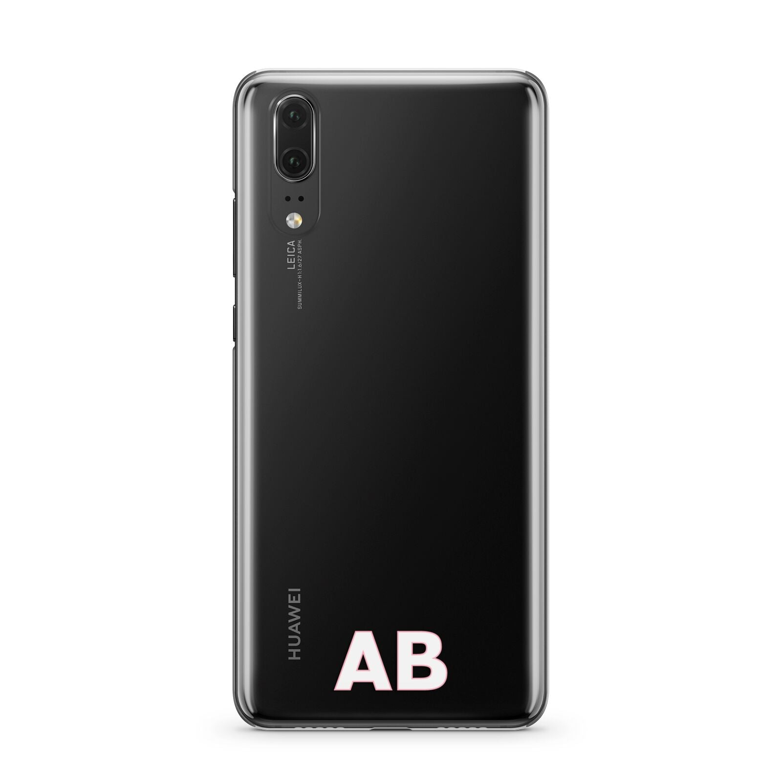 Sans Serif Initials Huawei P20 Phone Case