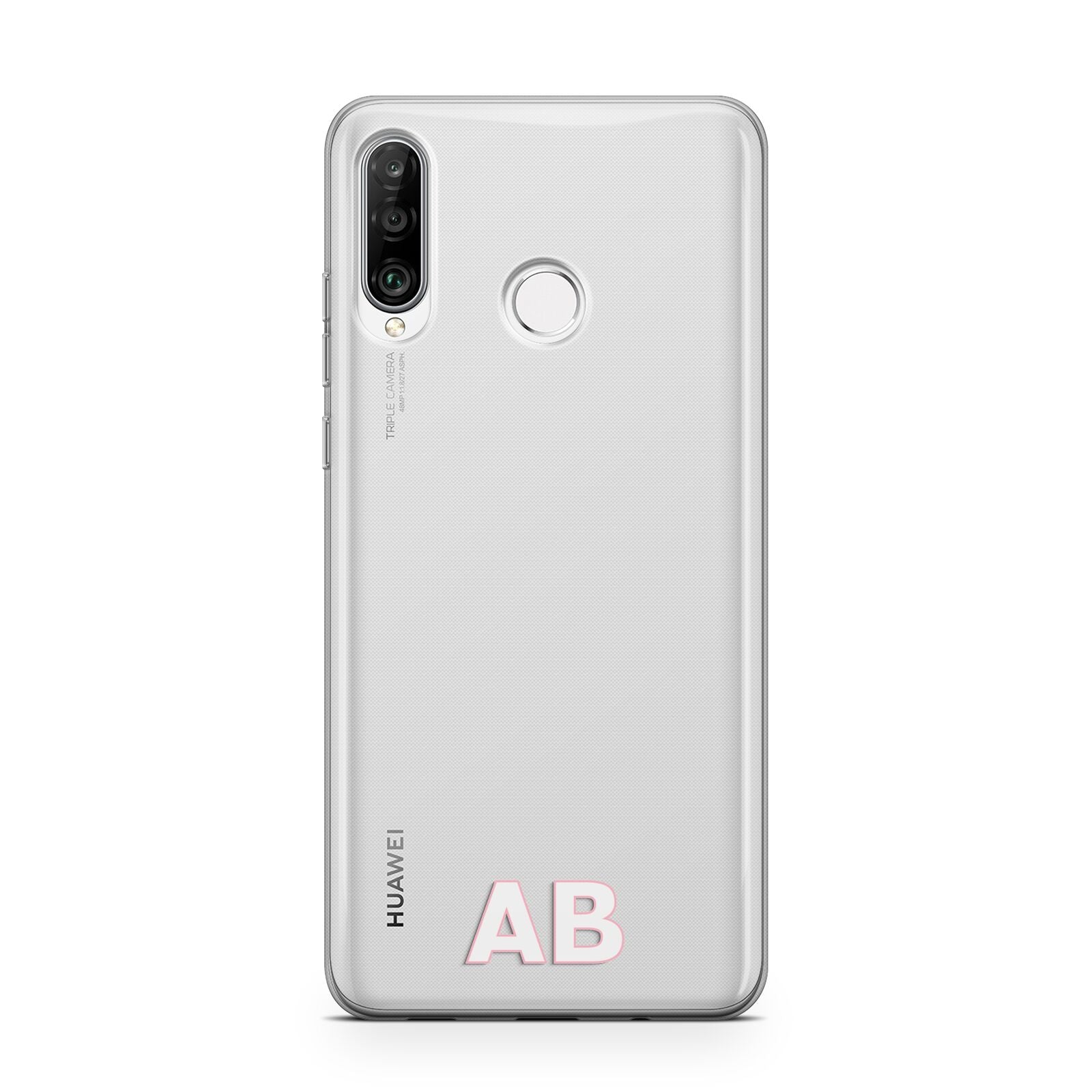 Sans Serif Initials Huawei P30 Lite Phone Case