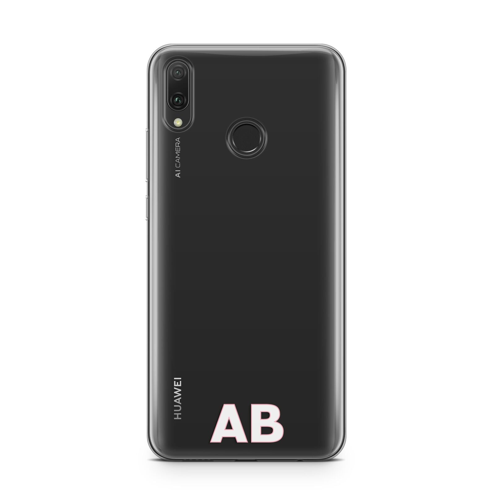 Sans Serif Initials Huawei Y9 2019