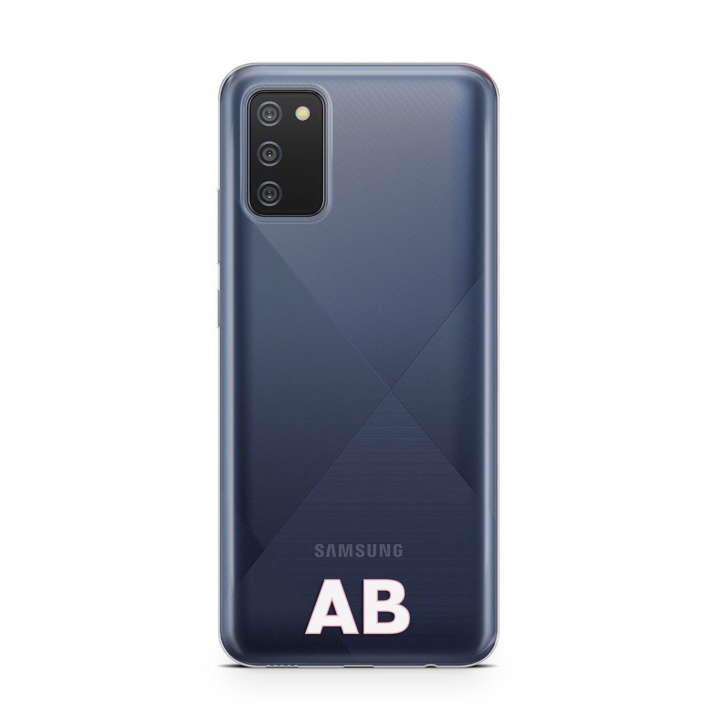 Sans Serif Initials Samsung A02s Case