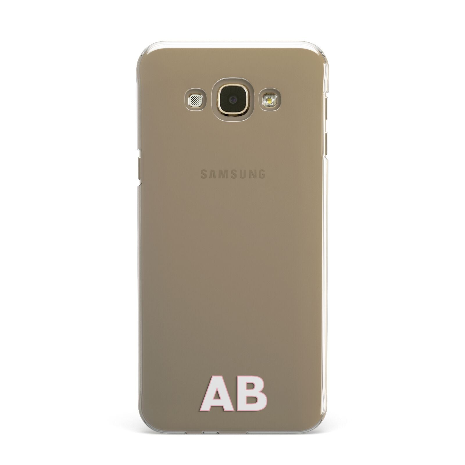 Sans Serif Initials Samsung Galaxy A8 Case