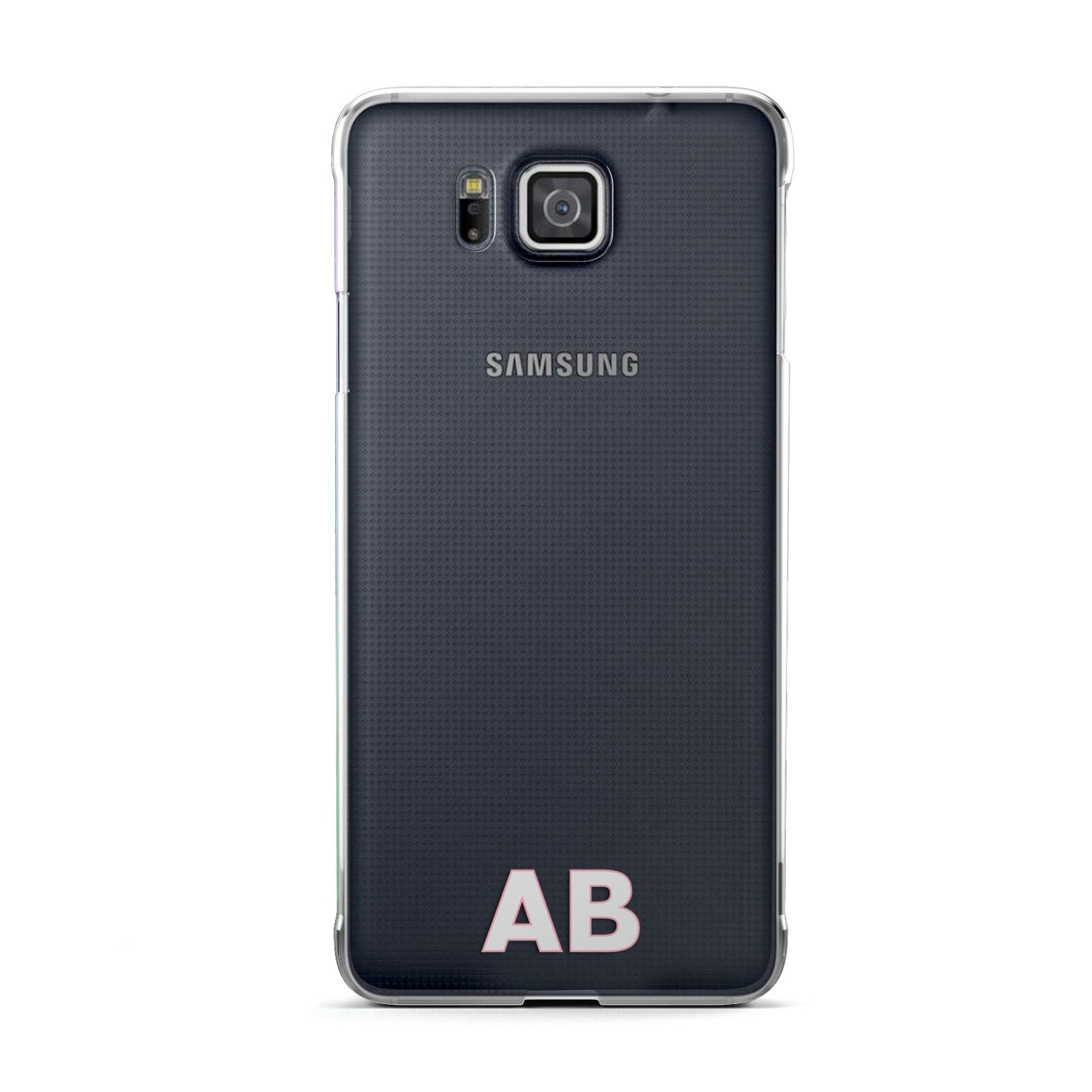 Sans Serif Initials Samsung Galaxy Alpha Case