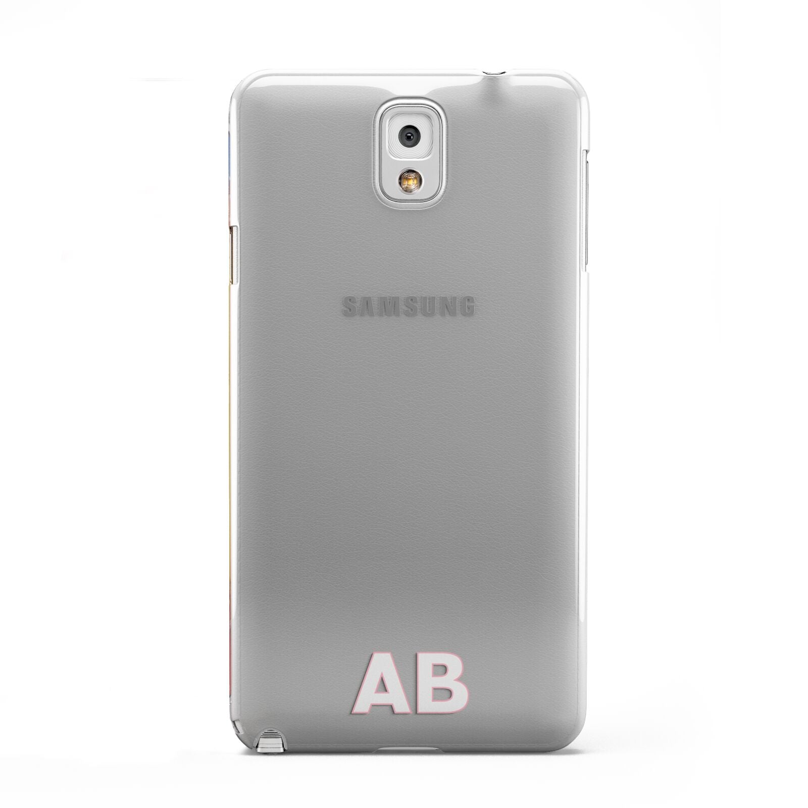 Sans Serif Initials Samsung Galaxy Note 3 Case