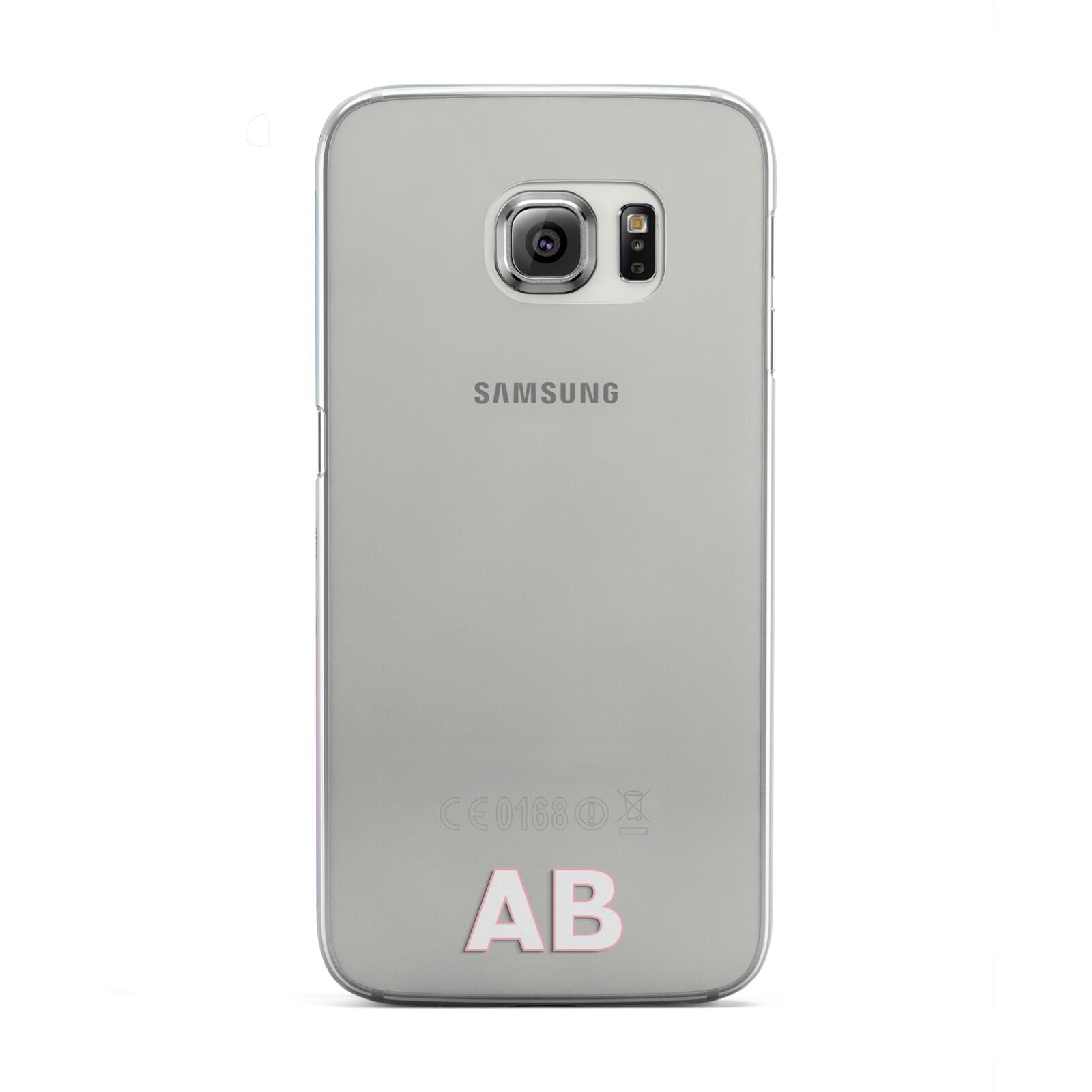 Sans Serif Initials Samsung Galaxy S6 Edge Case