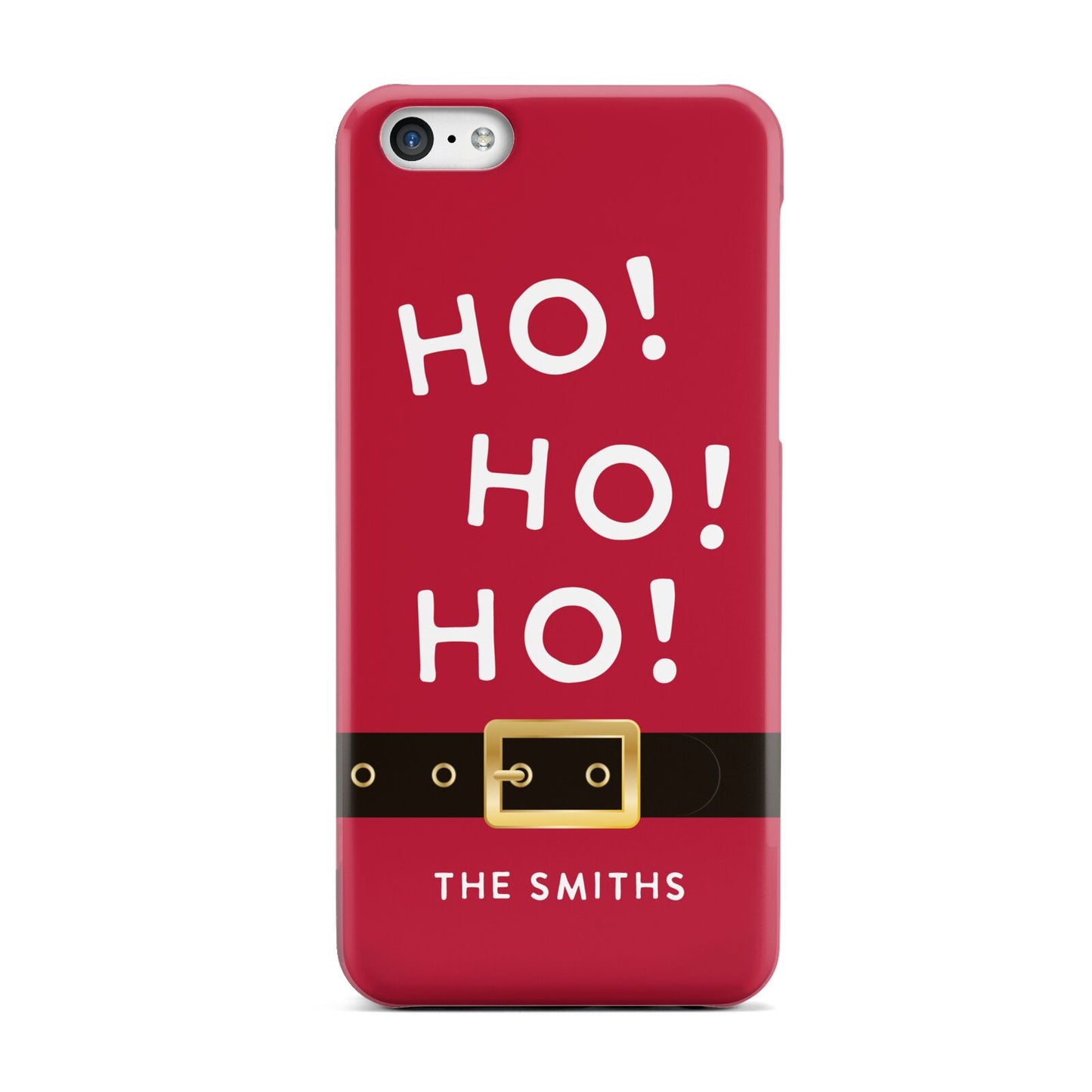 Santa Belt Personalised Apple iPhone 5c Case